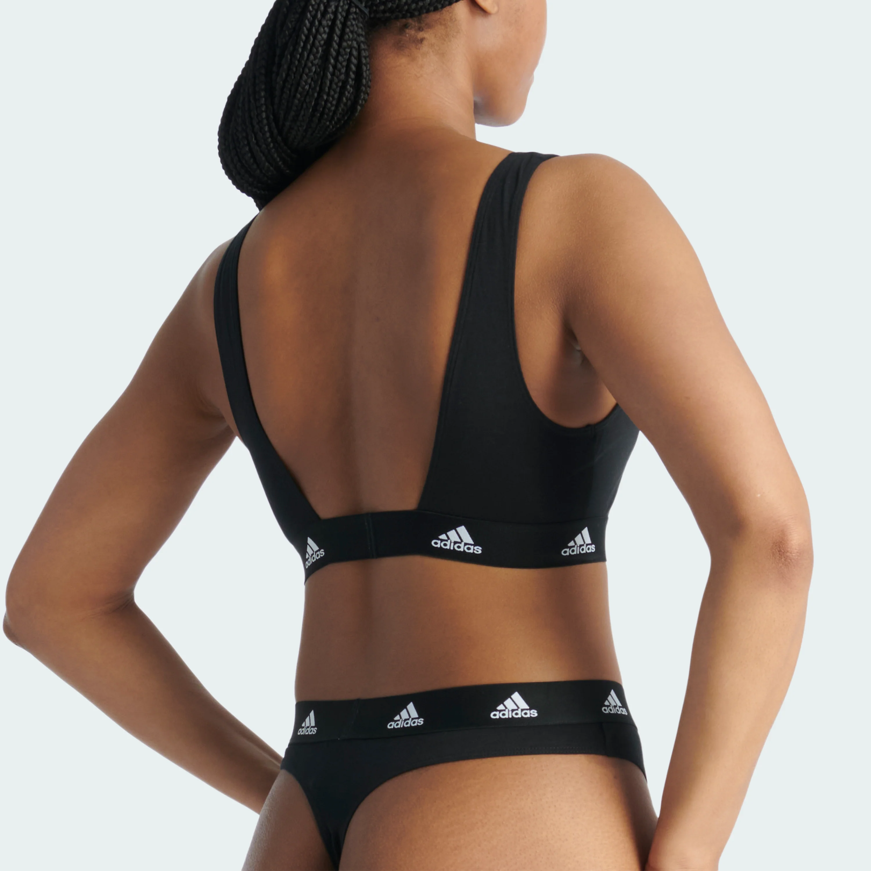 ACTIVE COMFORT COTTON SCOOP BRALETTE - Image 3