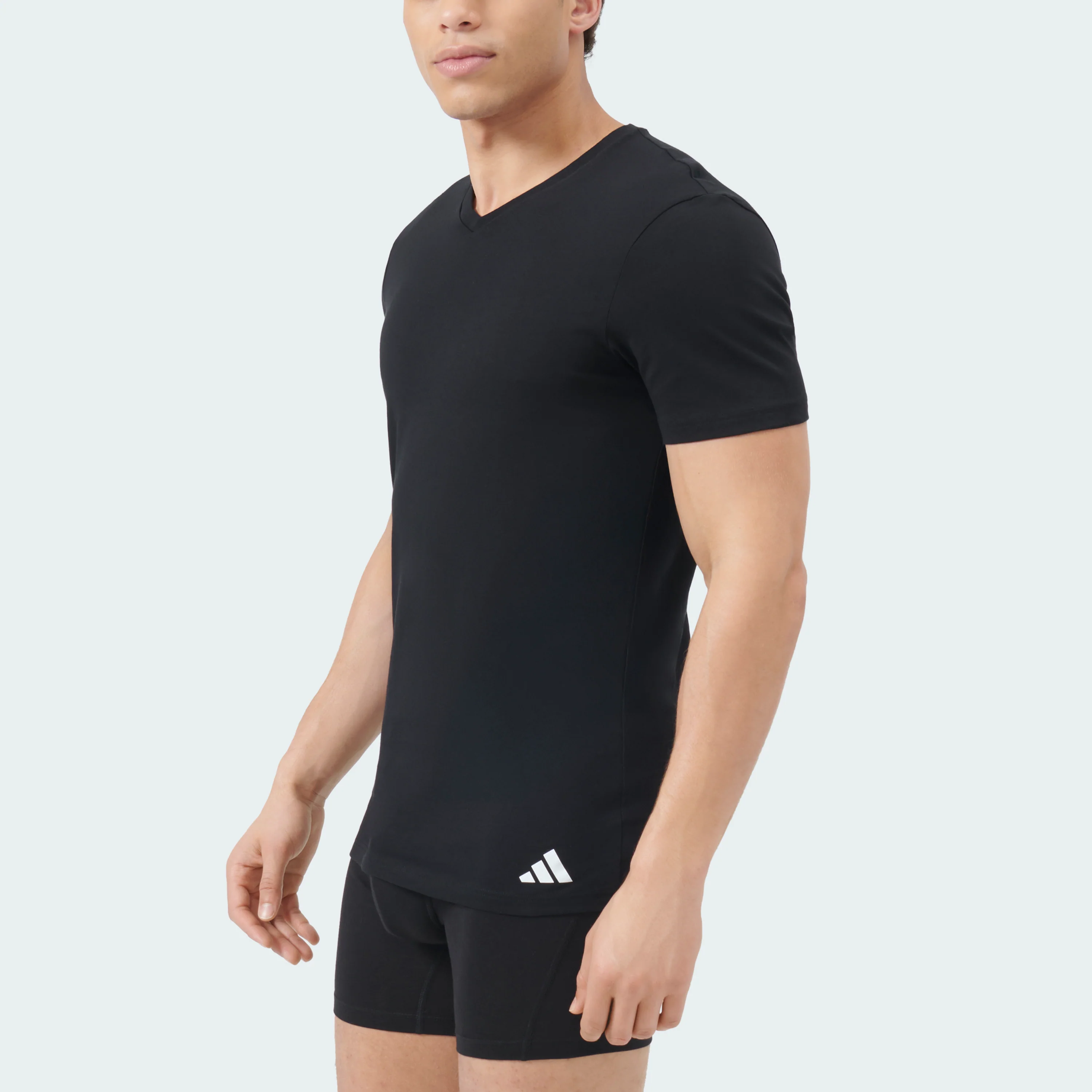 ACTIVE CORE COTTON V NECK T-SHIRT 3 PAIRS - Image 15