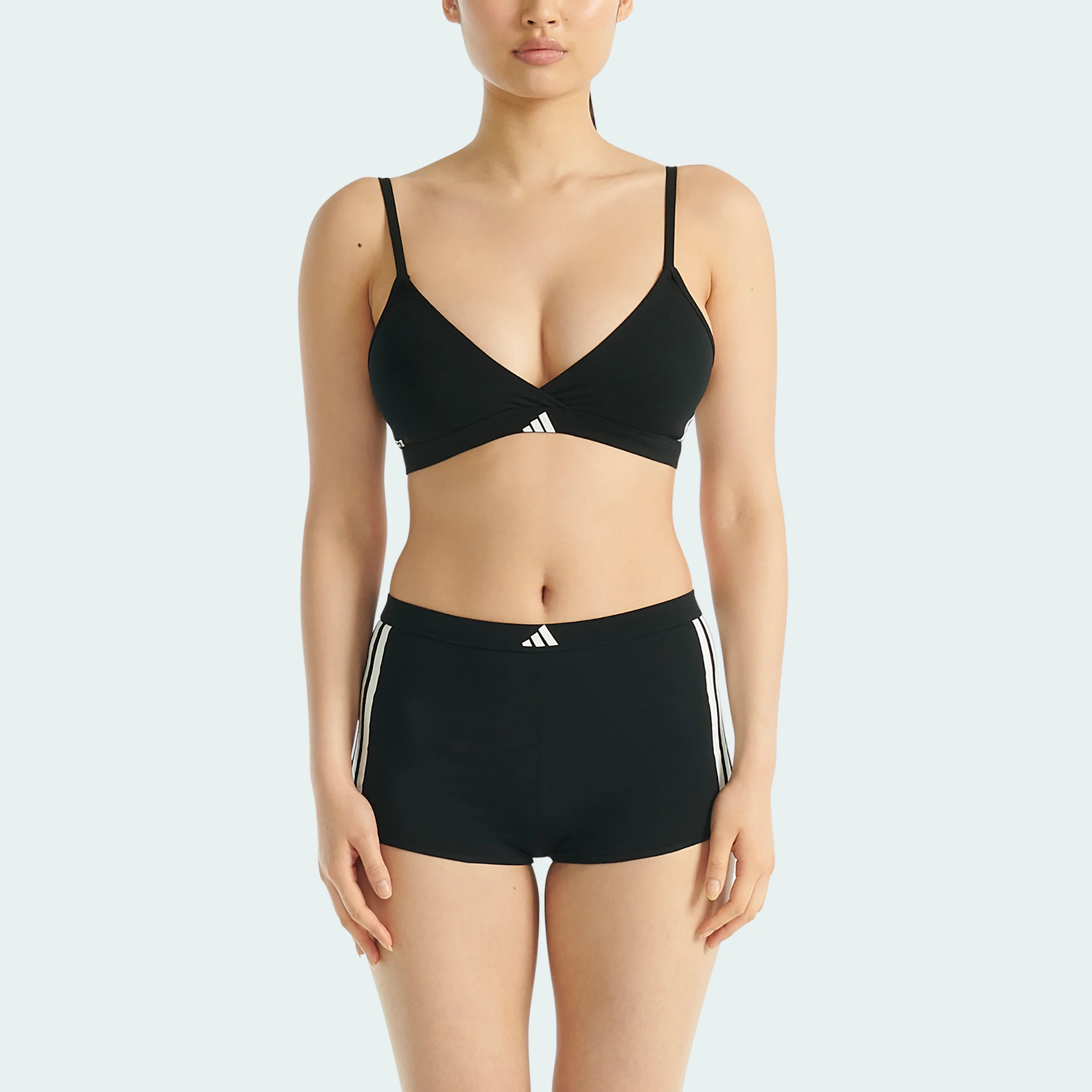 ACTIVE ESSENTIALS COTTON 3 STRIPES SHORT PANT - Image 6