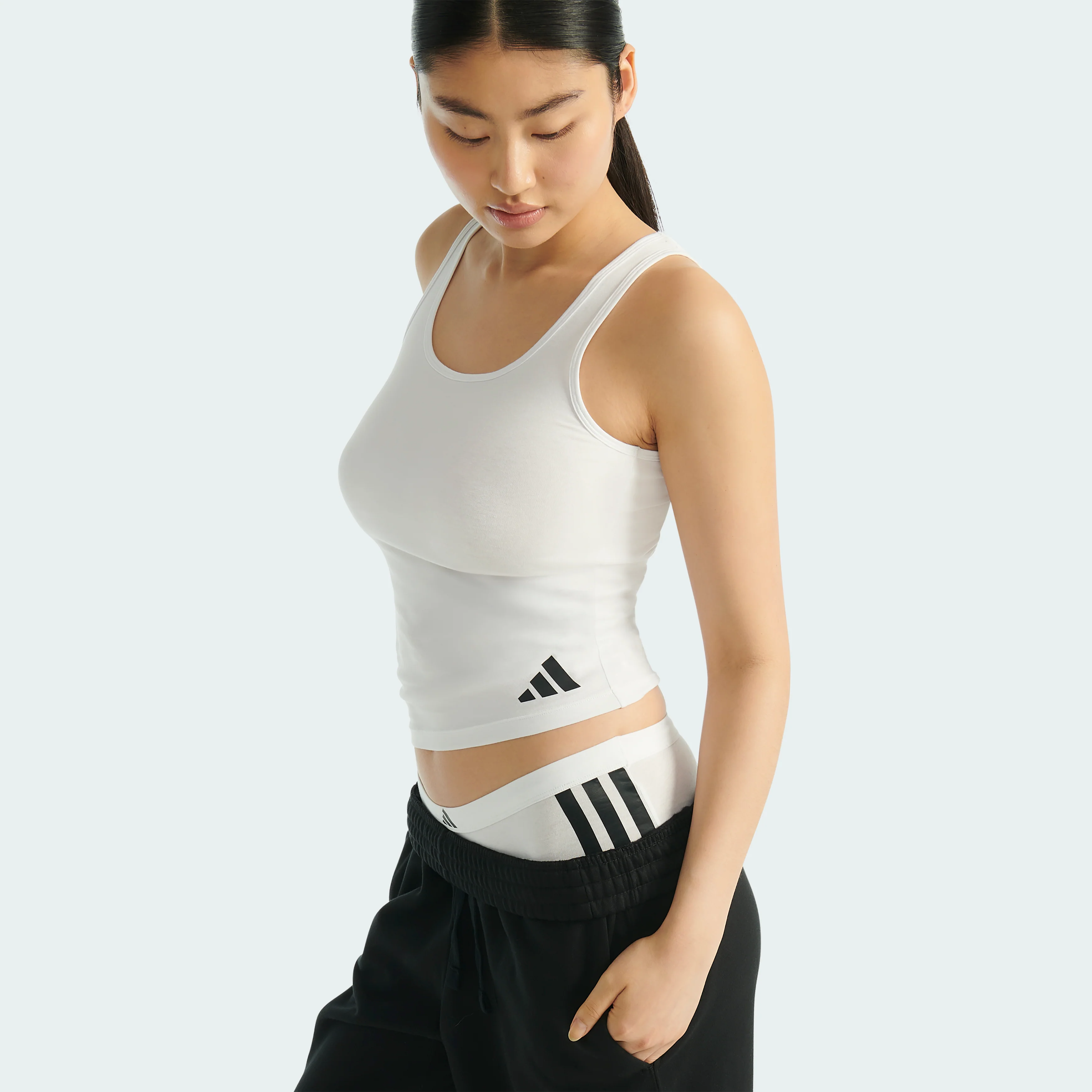 ACTIVE ESSENTIALS COTTON 3 STRIPES TANK TOP - Image 13