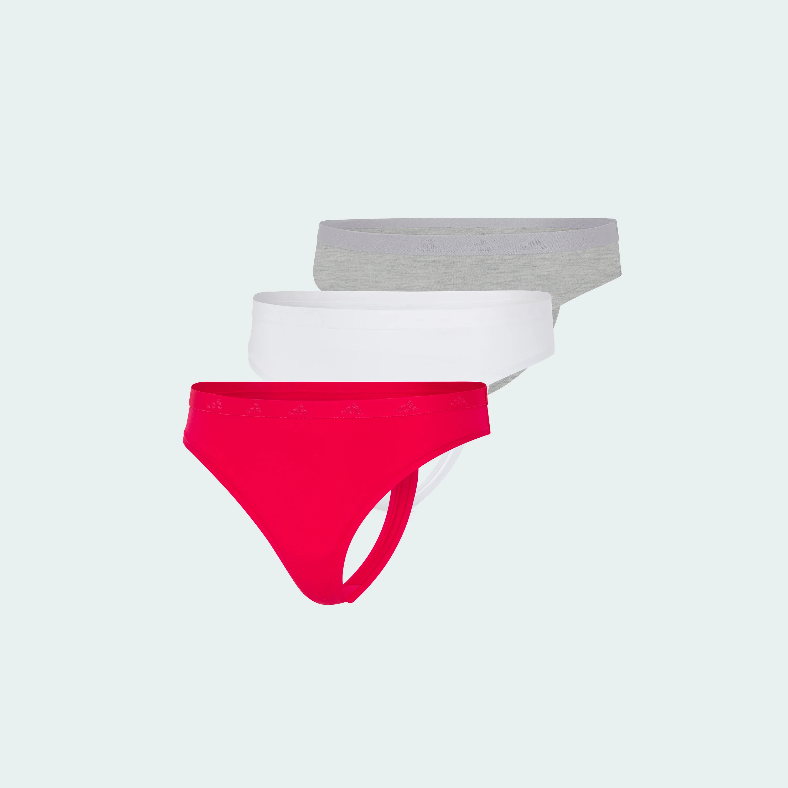 ACTIVE ESSENTIALS COTTON LOW RISE THONG 3 PAIRS - Image 12
