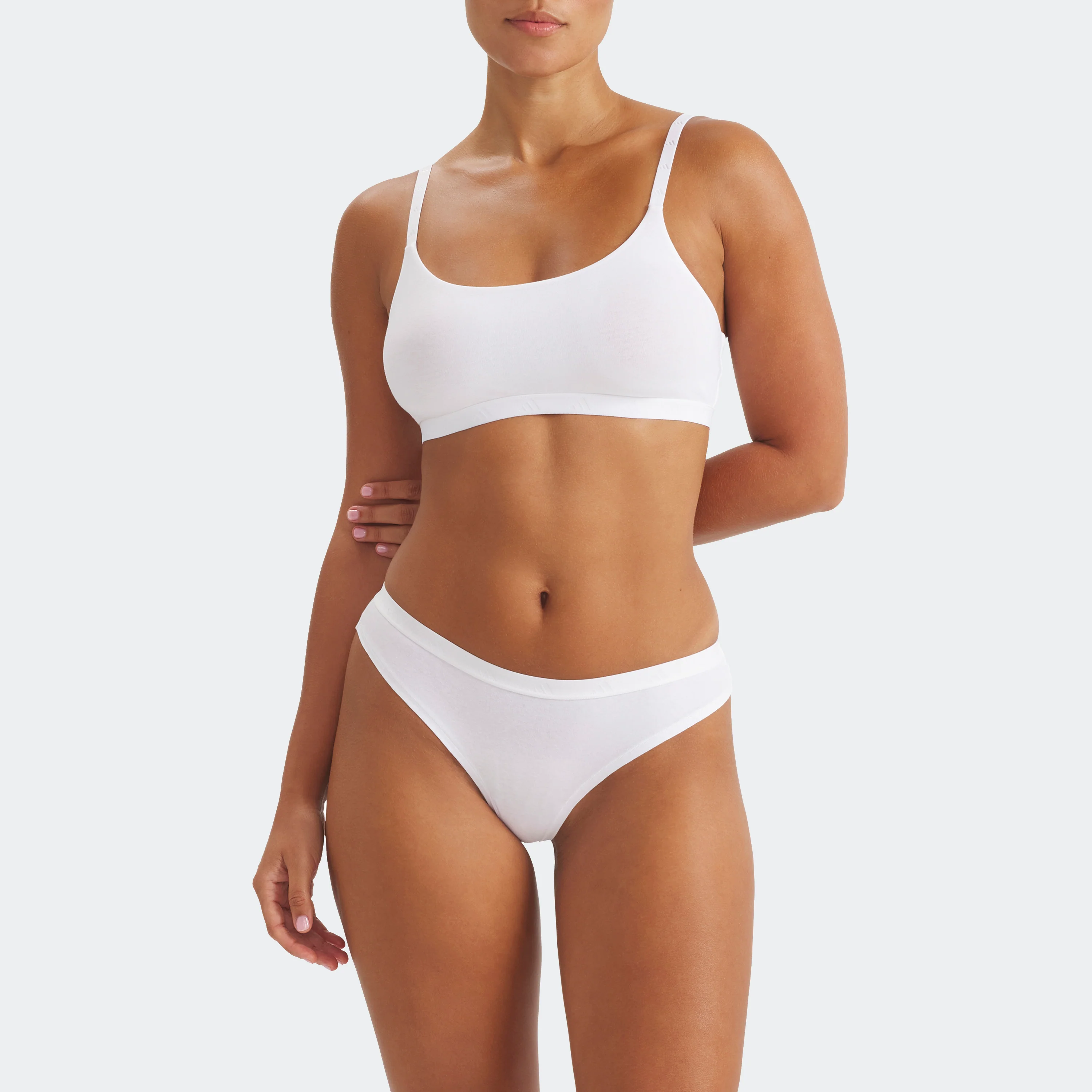 ACTIVE ESSENTIALS COTTON LOW RISE THONG 3 PAIRS - Image 17