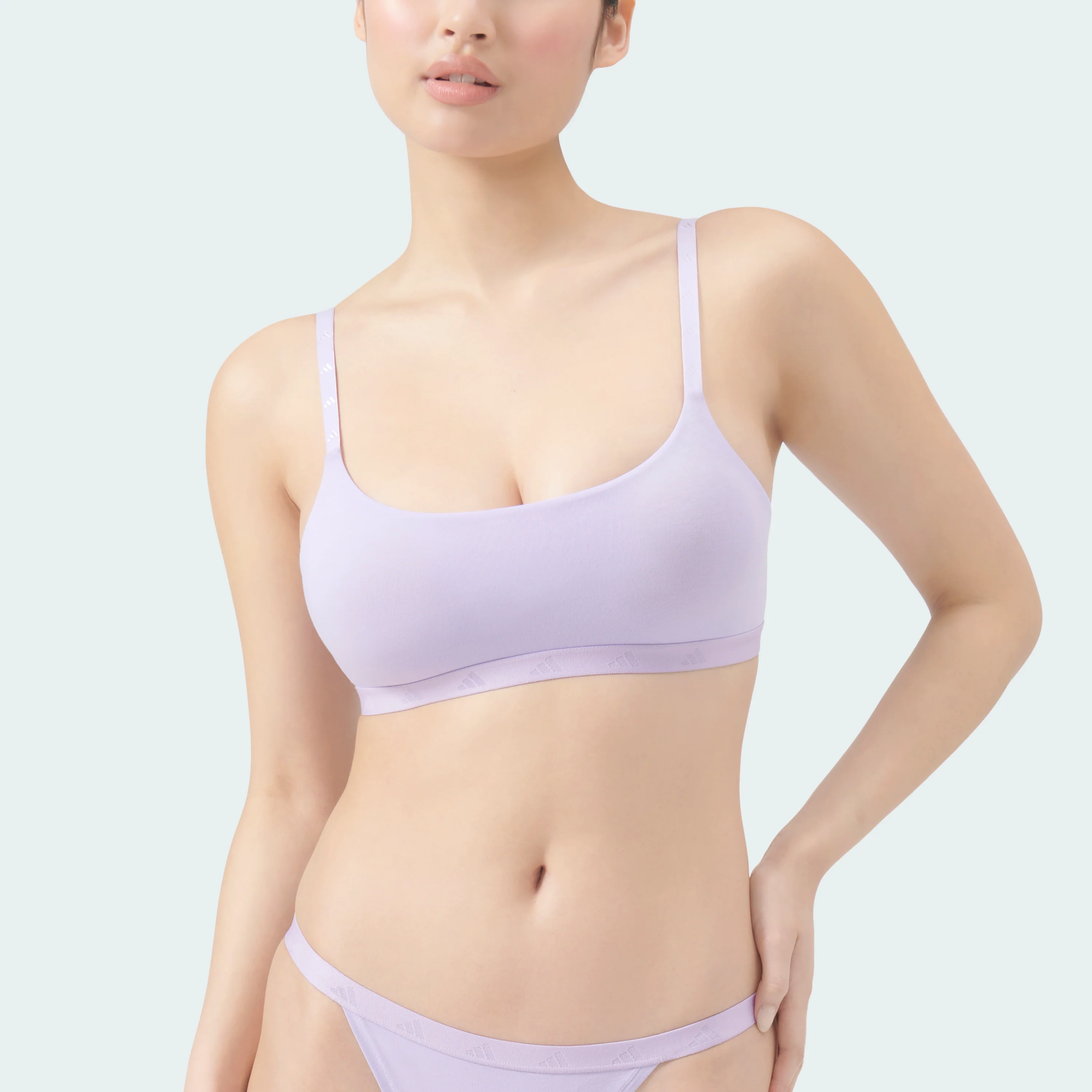 ACTIVE ESSENTIALS COTTON SCOOP BRALETTE - Image 13