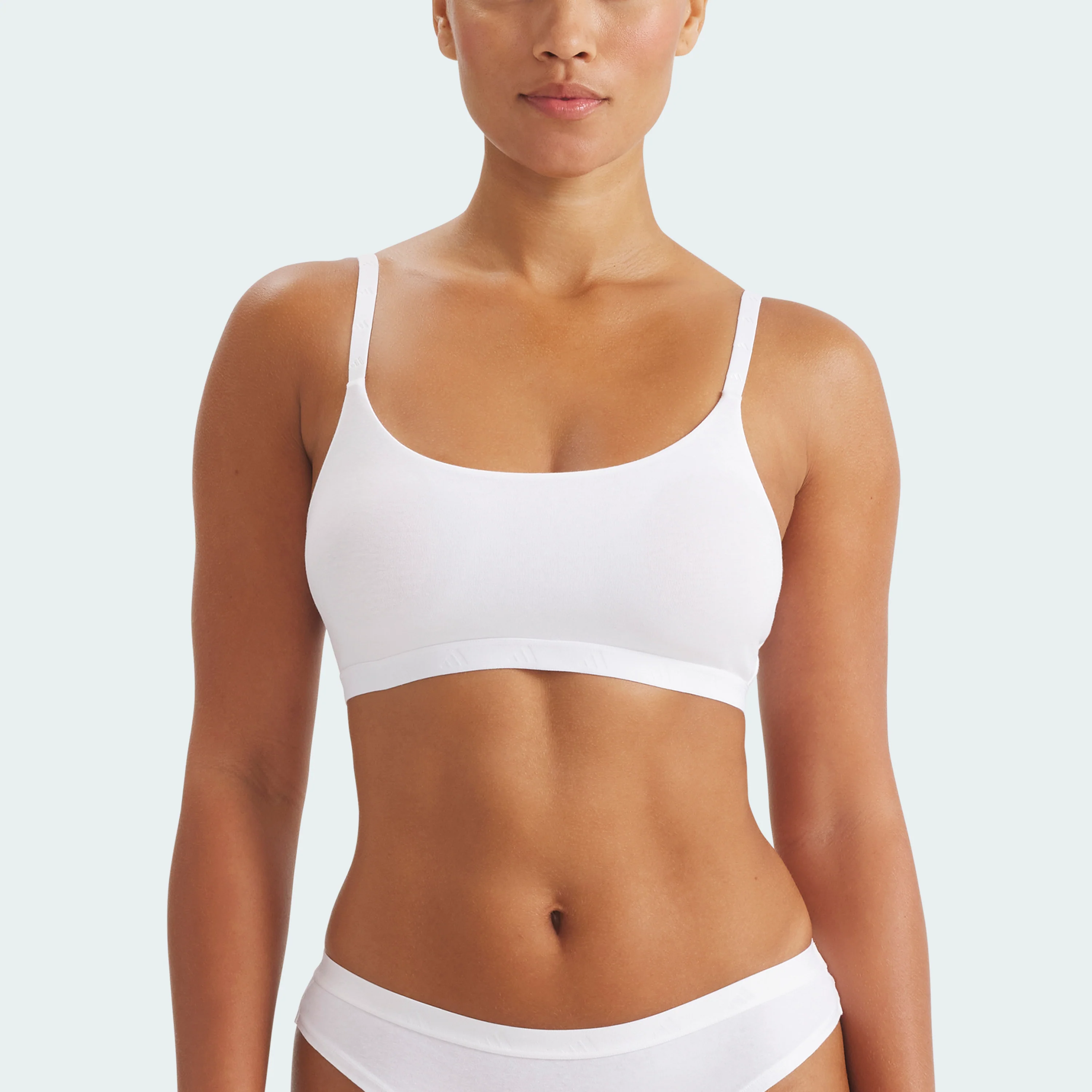 ACTIVE ESSENTIALS COTTON SCOOP BRALETTE - Image 19