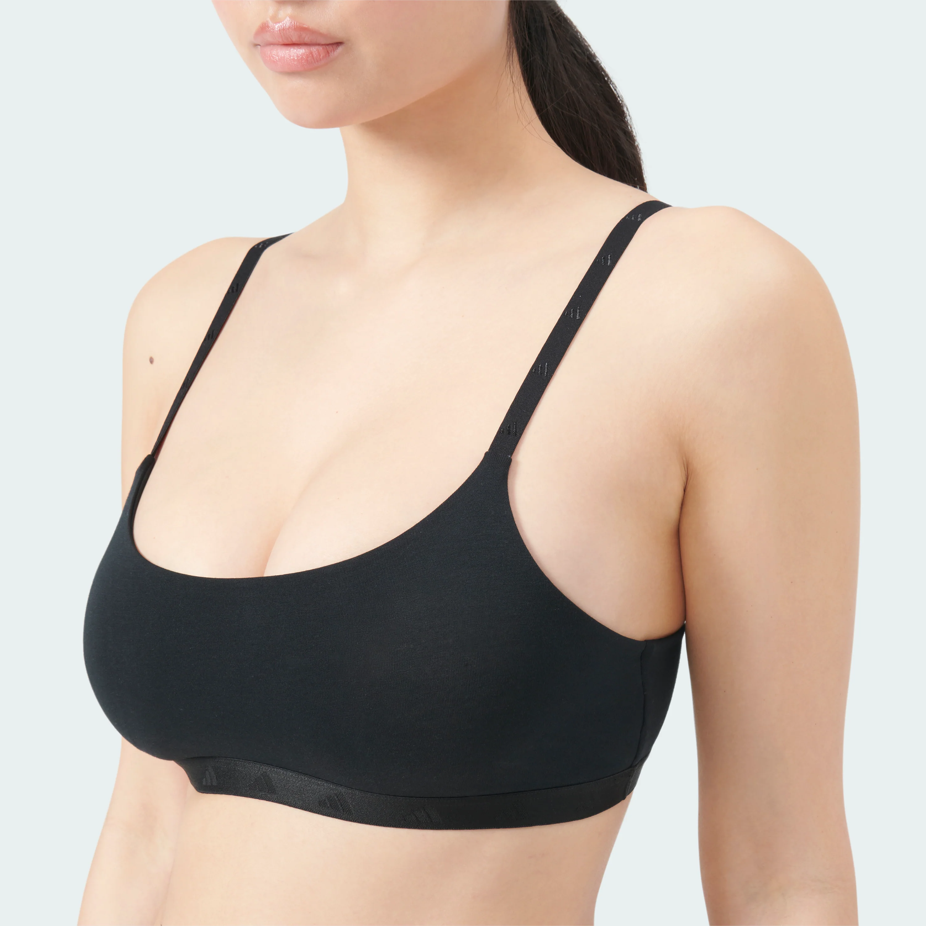ACTIVE ESSENTIALS COTTON SCOOP BRALETTE - Image 4