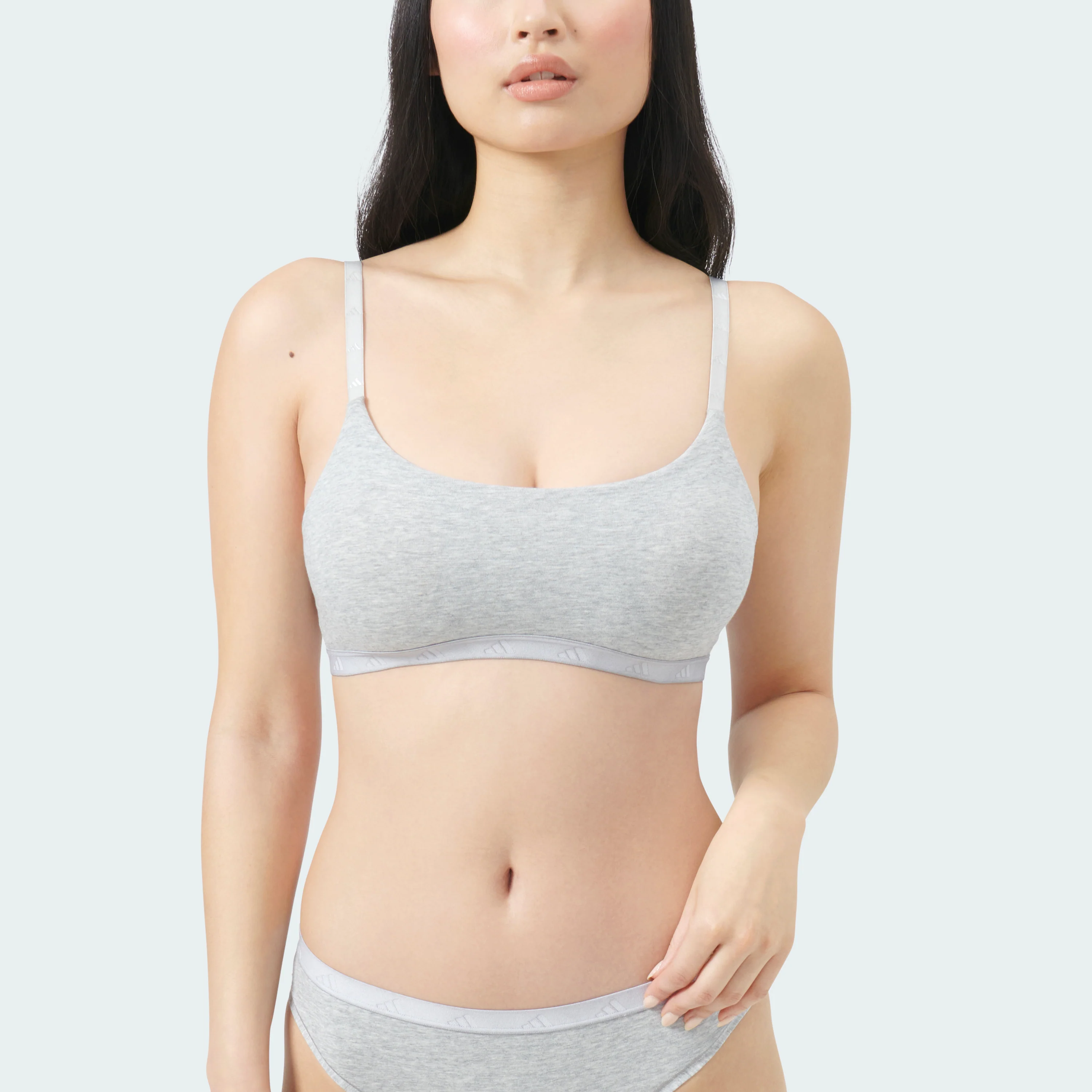ACTIVE ESSENTIALS COTTON SCOOP BRALETTE - Image 7