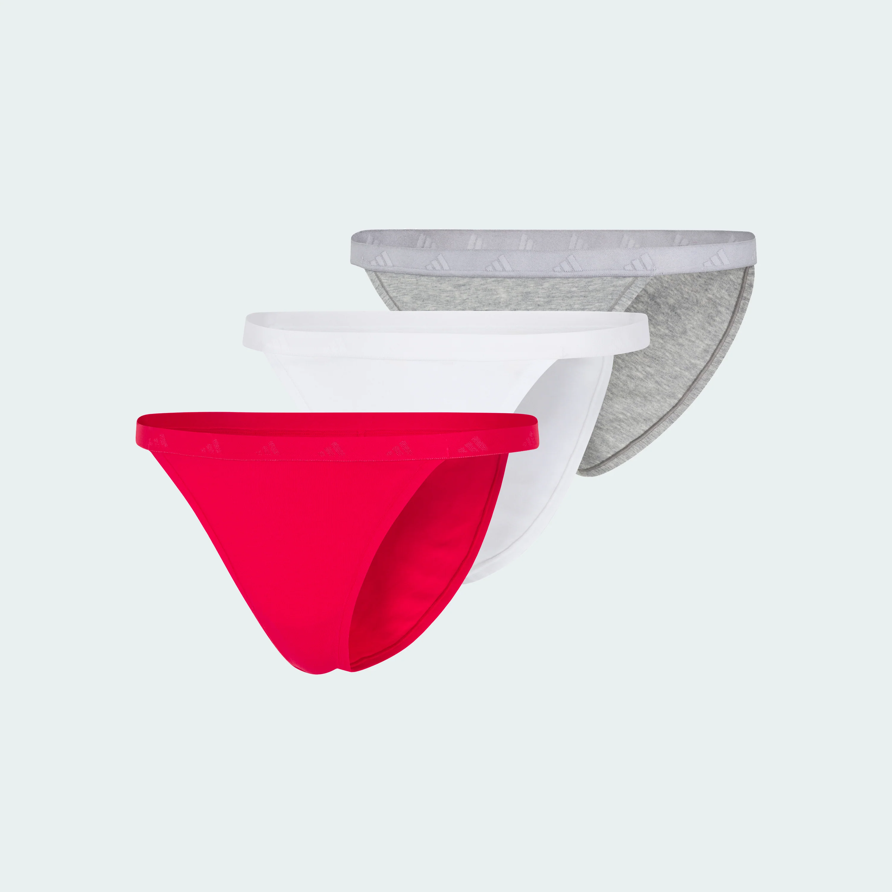 ACTIVE ESSENTIALS COTTON STRING BIKINI 3 PAIRS - Image 13