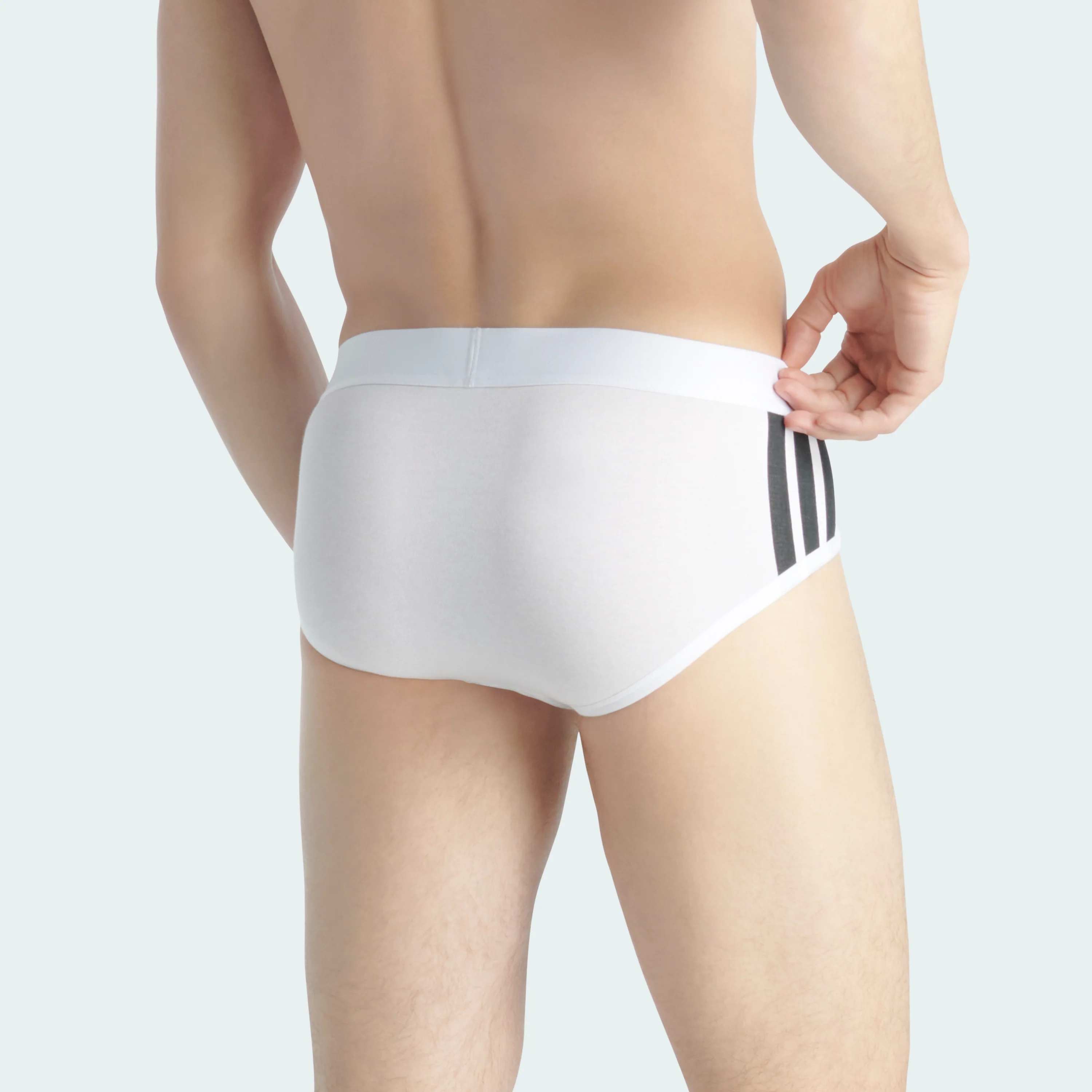 ACTIVE FLEX COTTON 3 STRIPES LOW RISE BRIEF 2 PAIRS - Image 16