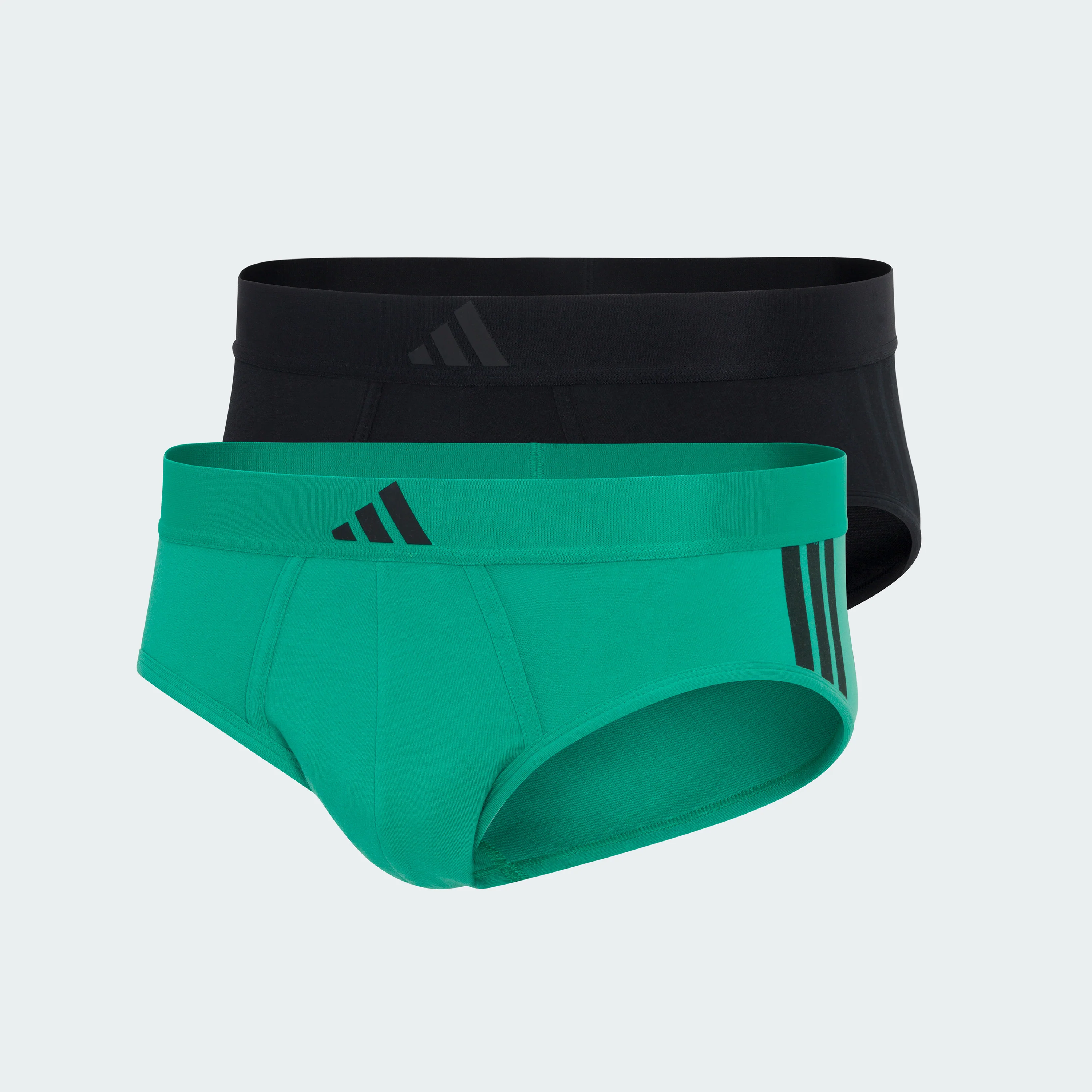 ACTIVE FLEX COTTON 3 STRIPES LOW RISE BRIEF 2 PAIRS - Image 25