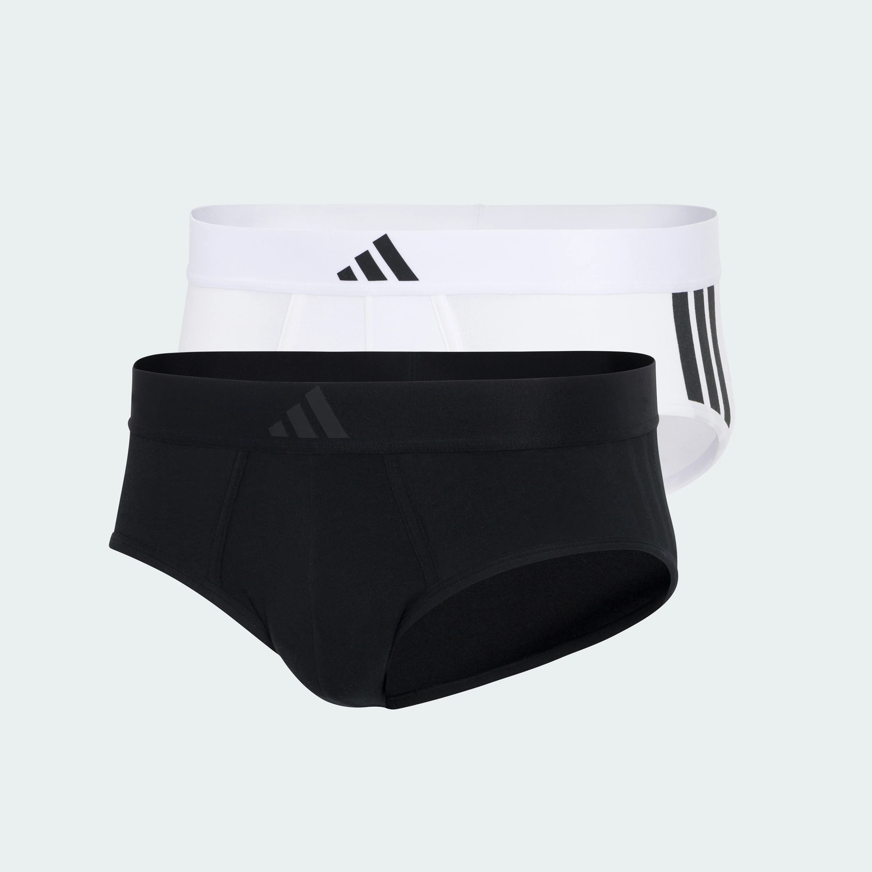 ACTIVE FLEX COTTON 3 STRIPES LOW RISE BRIEF 2 PAIRS - Image 7