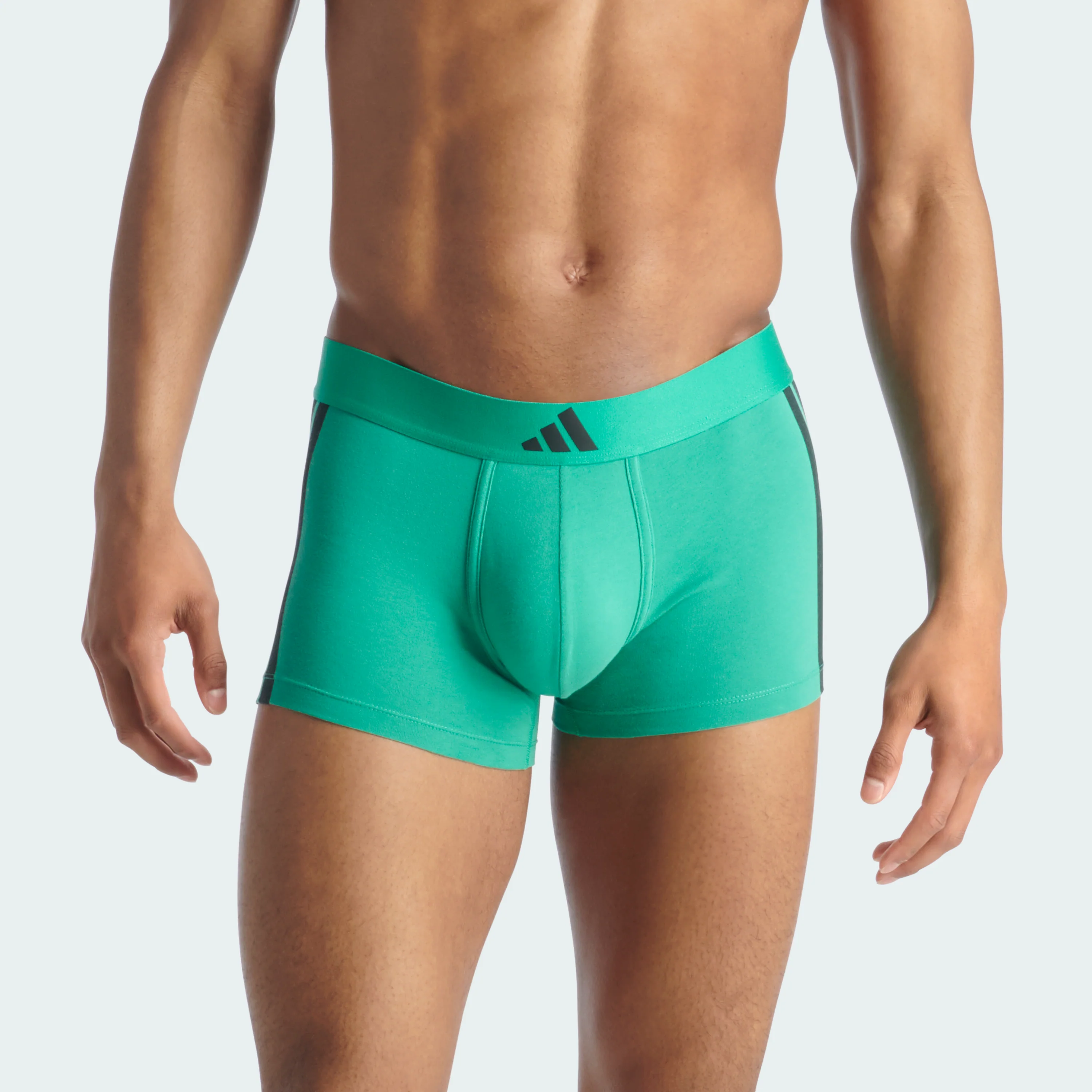 ACTIVE FLEX COTTON 3 STRIPES LOW RISE TRUNK 2 PAIRS - Image 26