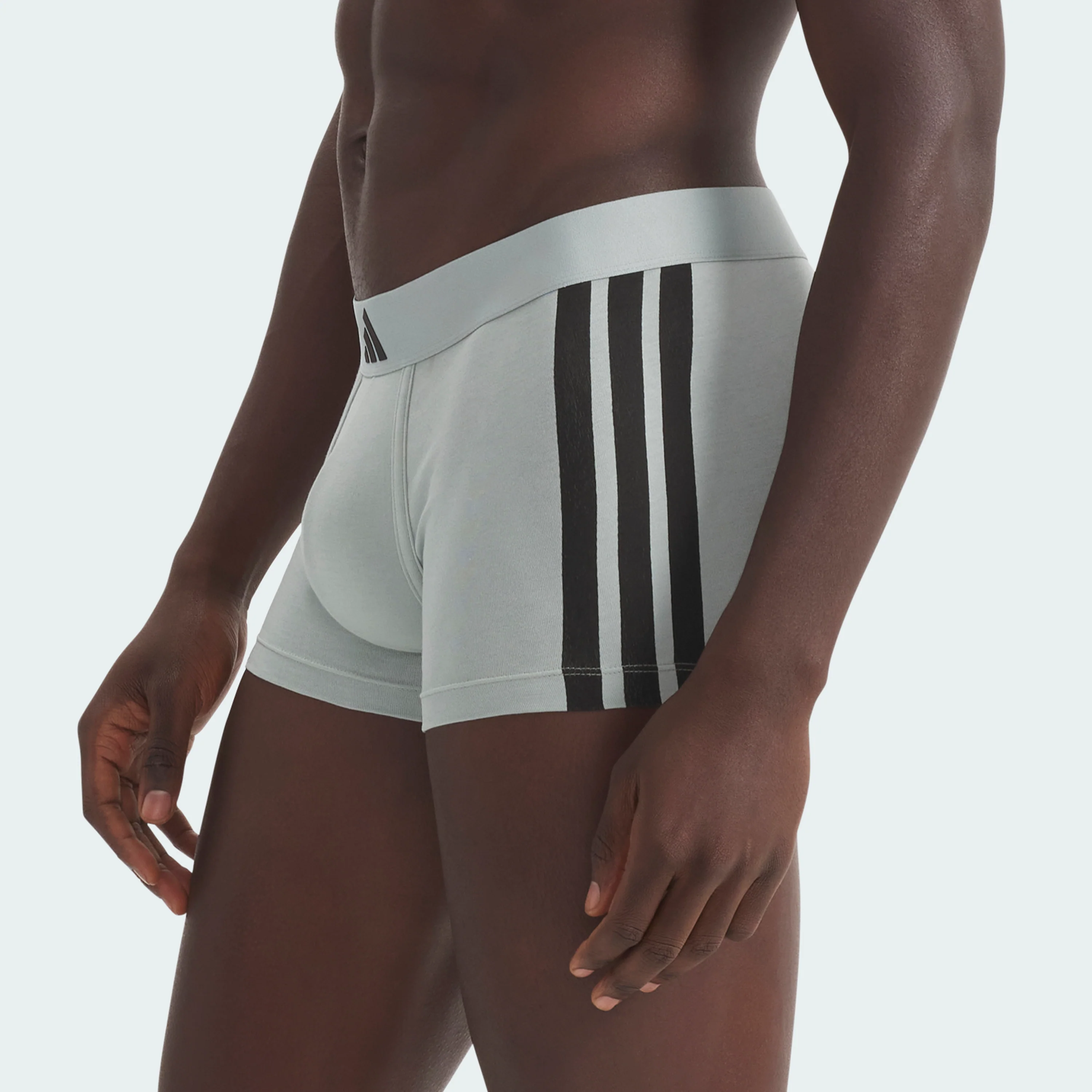 ACTIVE FLEX COTTON 3 STRIPES LOW RISE TRUNK 2 PAIRS - Image 57