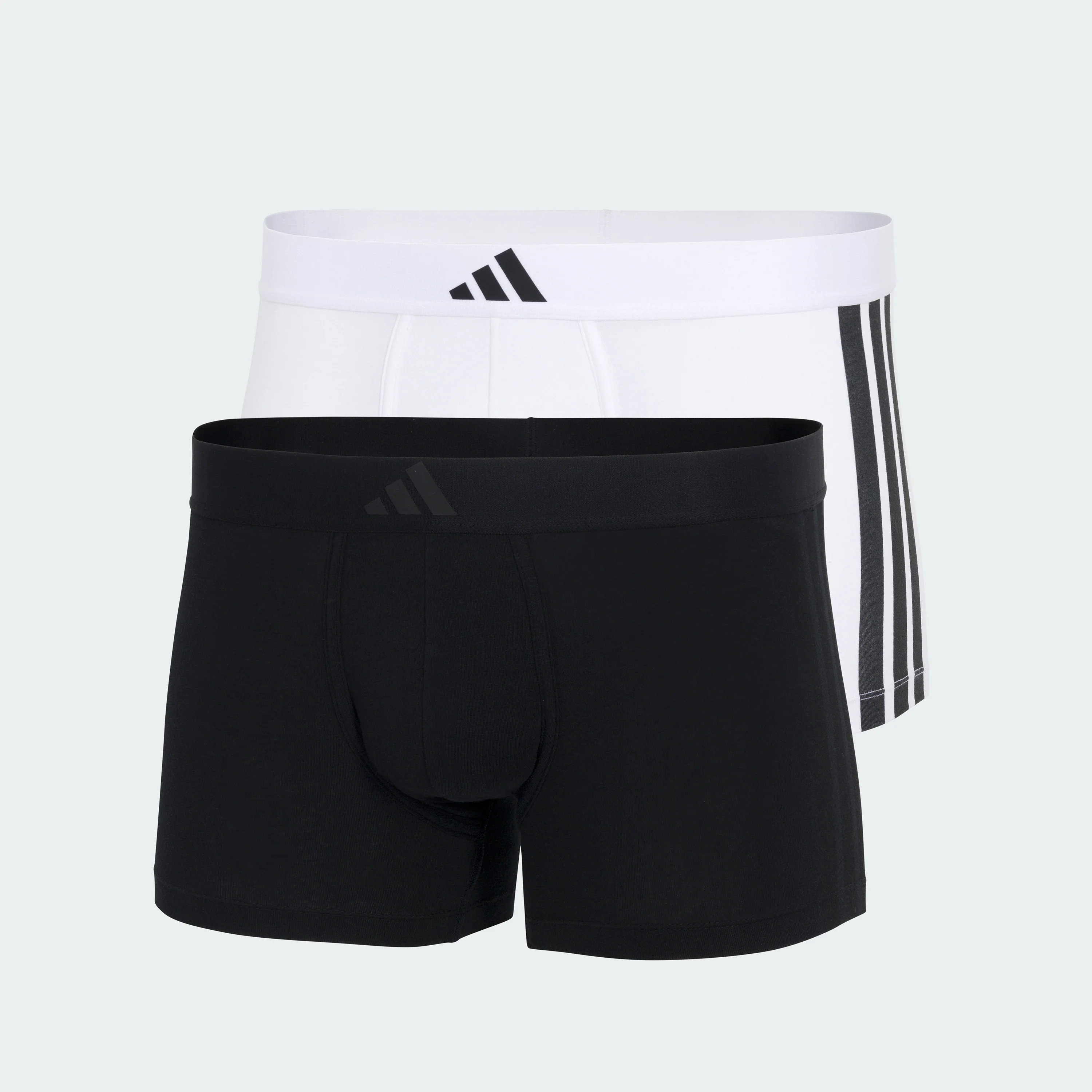 ACTIVE FLEX COTTON 3 STRIPES LOW RISE TRUNK 2 PAIRS - Image 7