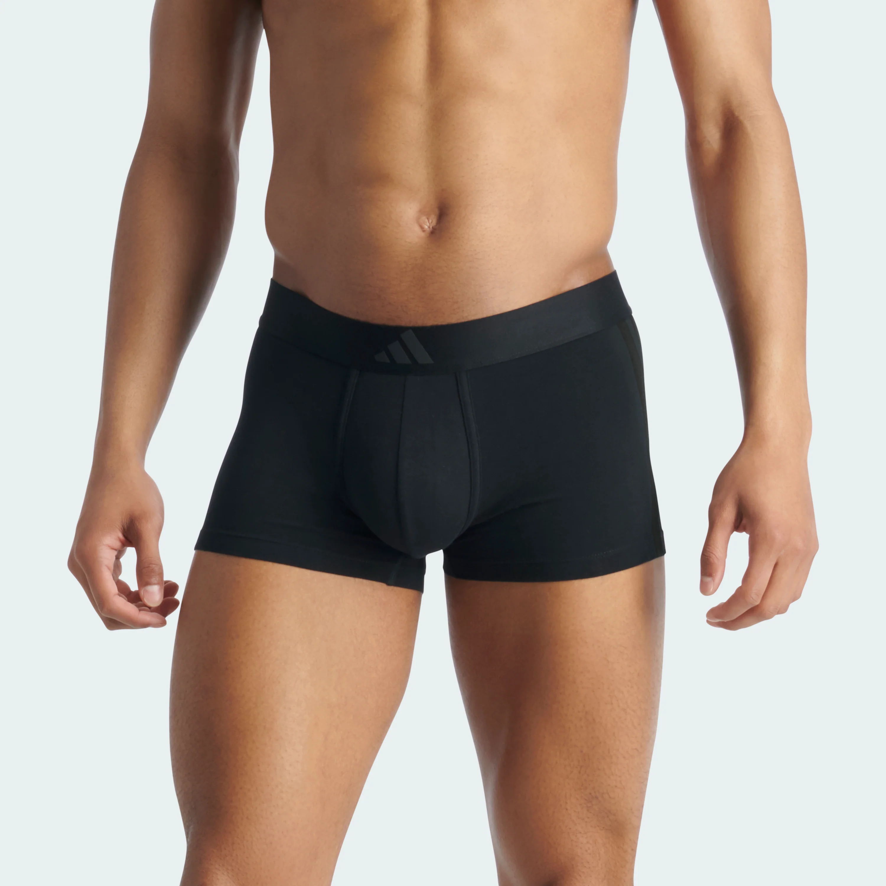 ACTIVE FLEX COTTON 3 STRIPES LOW RISE TRUNK 2 PAIRS - Image 8