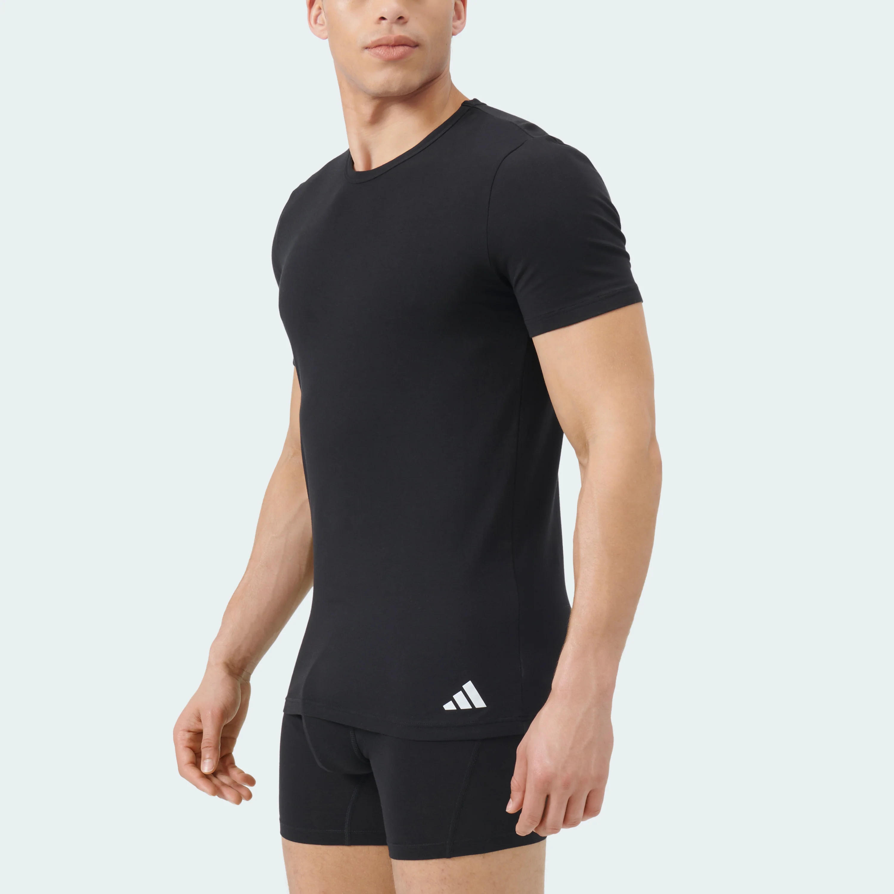 ACTIVE FLEX COTTON CREW NECK SHIRT 2 PAIRS - Image 3