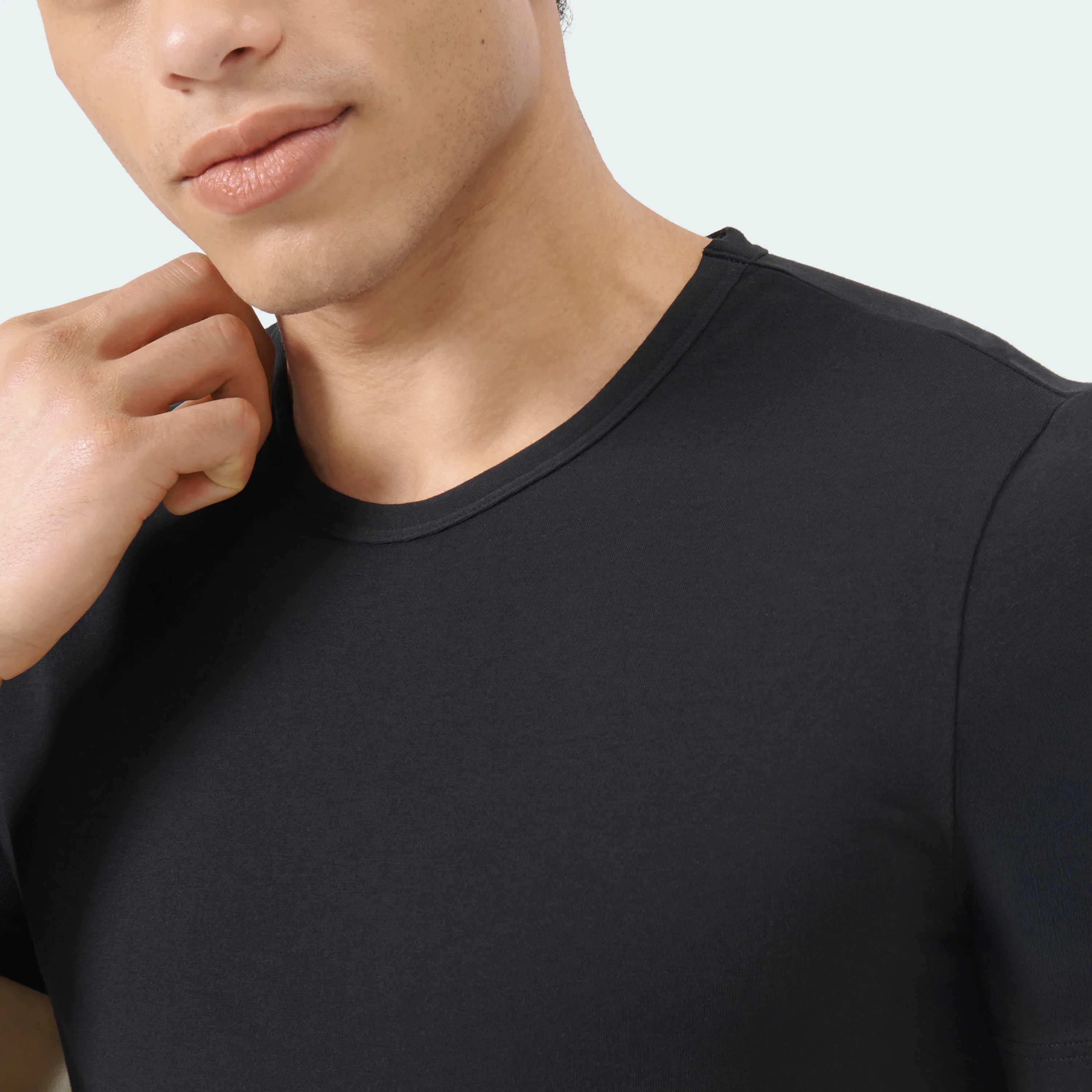 ACTIVE FLEX COTTON CREW NECK SHIRT 2 PAIRS - Image 5