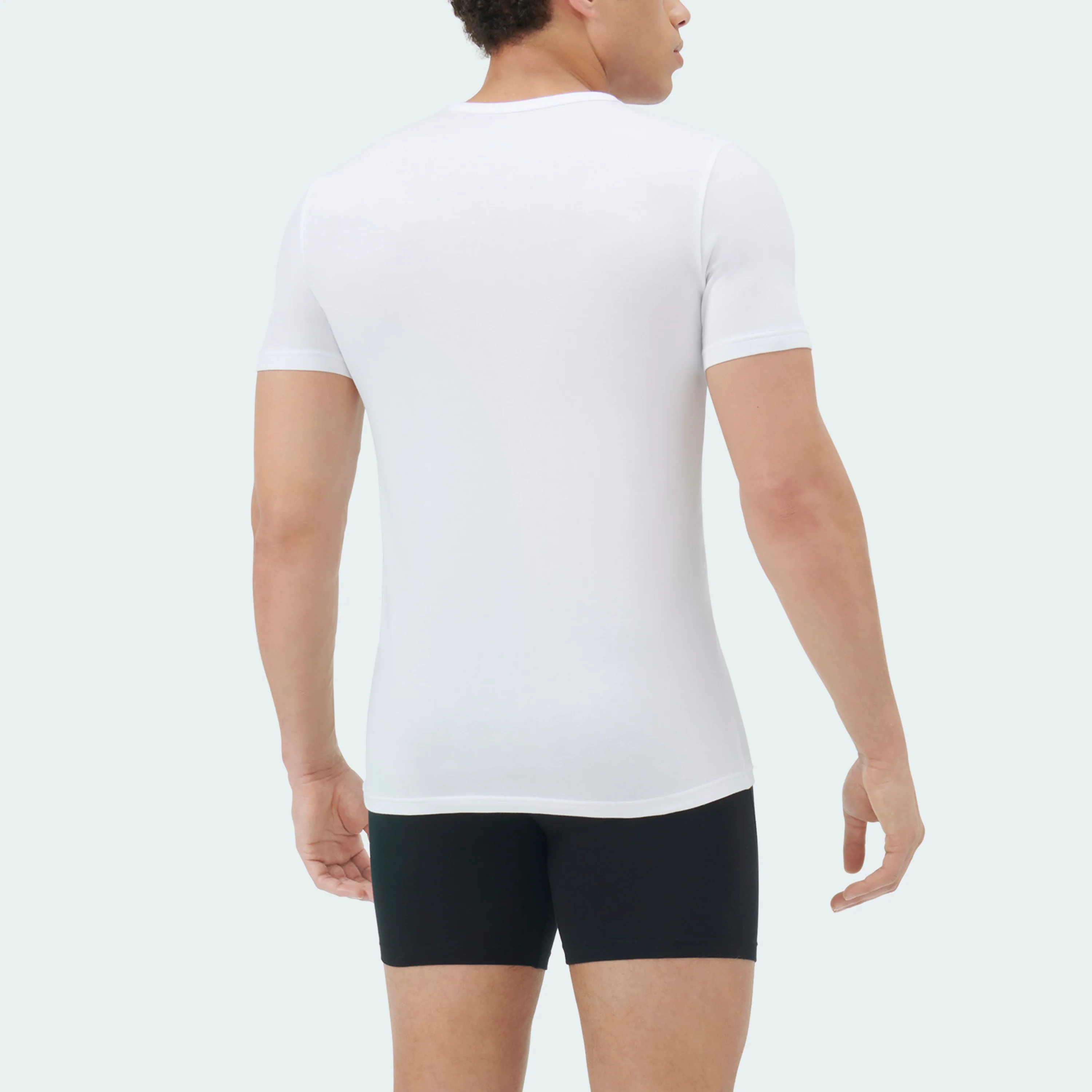 ACTIVE FLEX COTTON V NECK SHIRT 2 PAIRS - Image 3