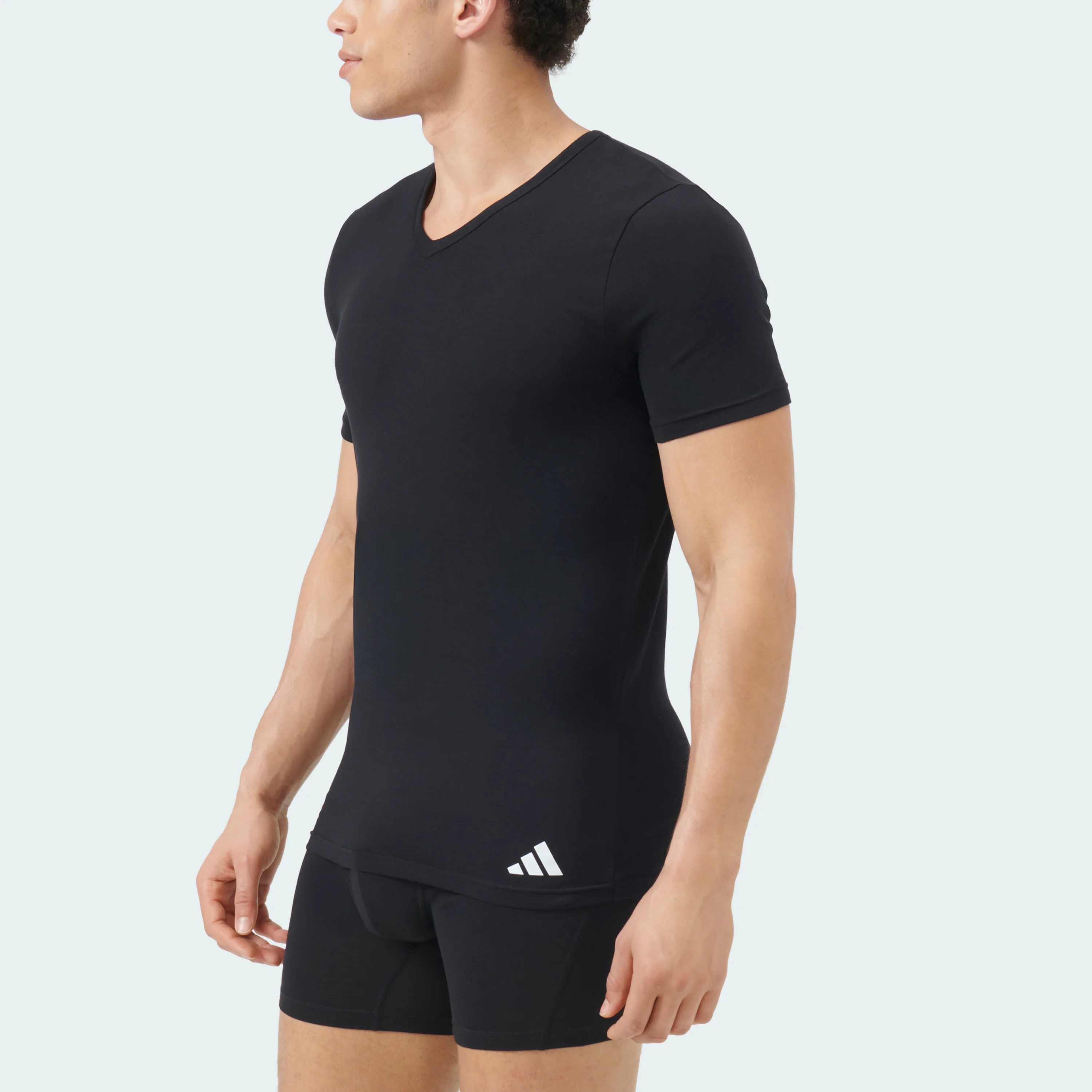 ACTIVE FLEX COTTON V NECK SHIRT 2 PAIRS - Image 6