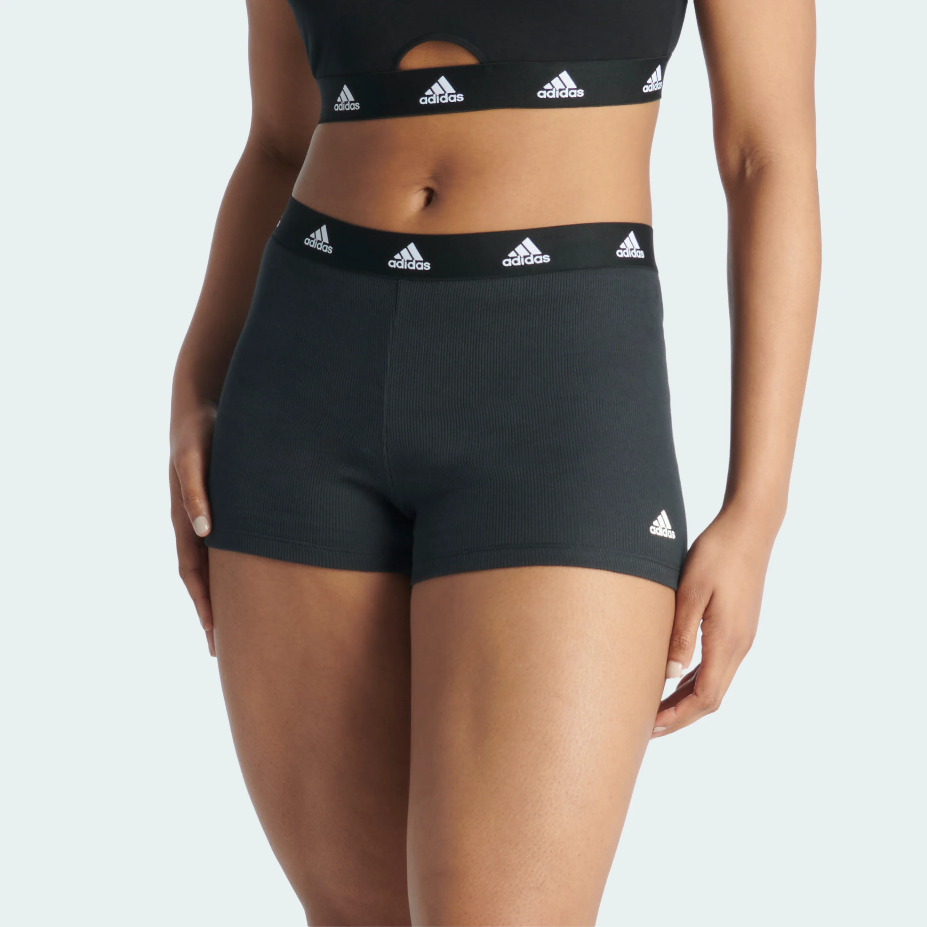 ACTIVE FLEX RIBBED SHORT PANT