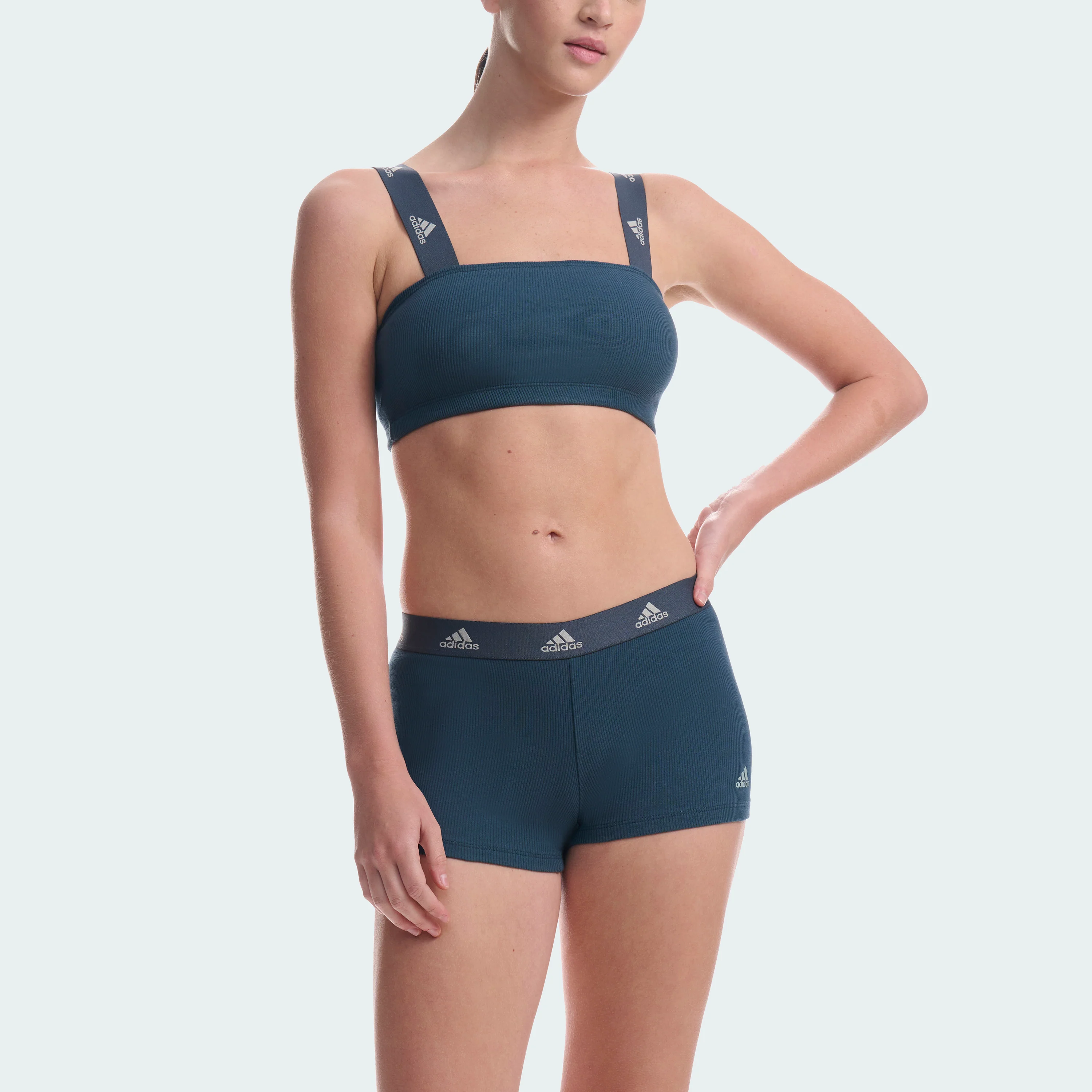 ACTIVE FLEX RIBBED SHORT PANT - Image 33