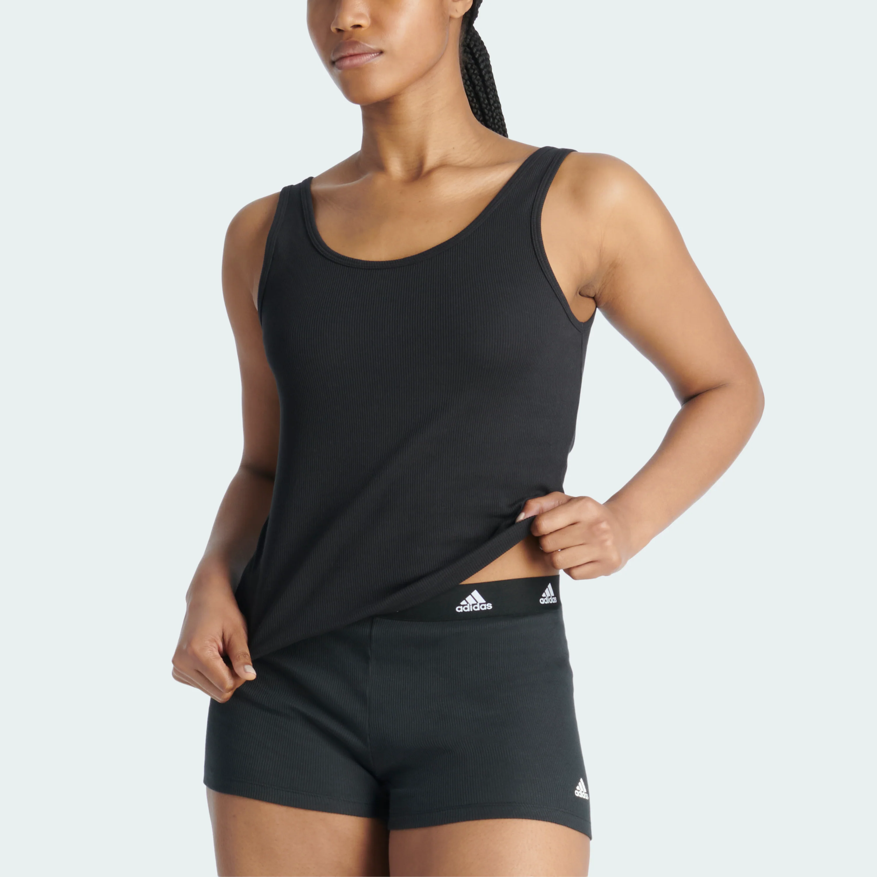 ACTIVE FLEX RIBBED SHORT PANT - Image 6