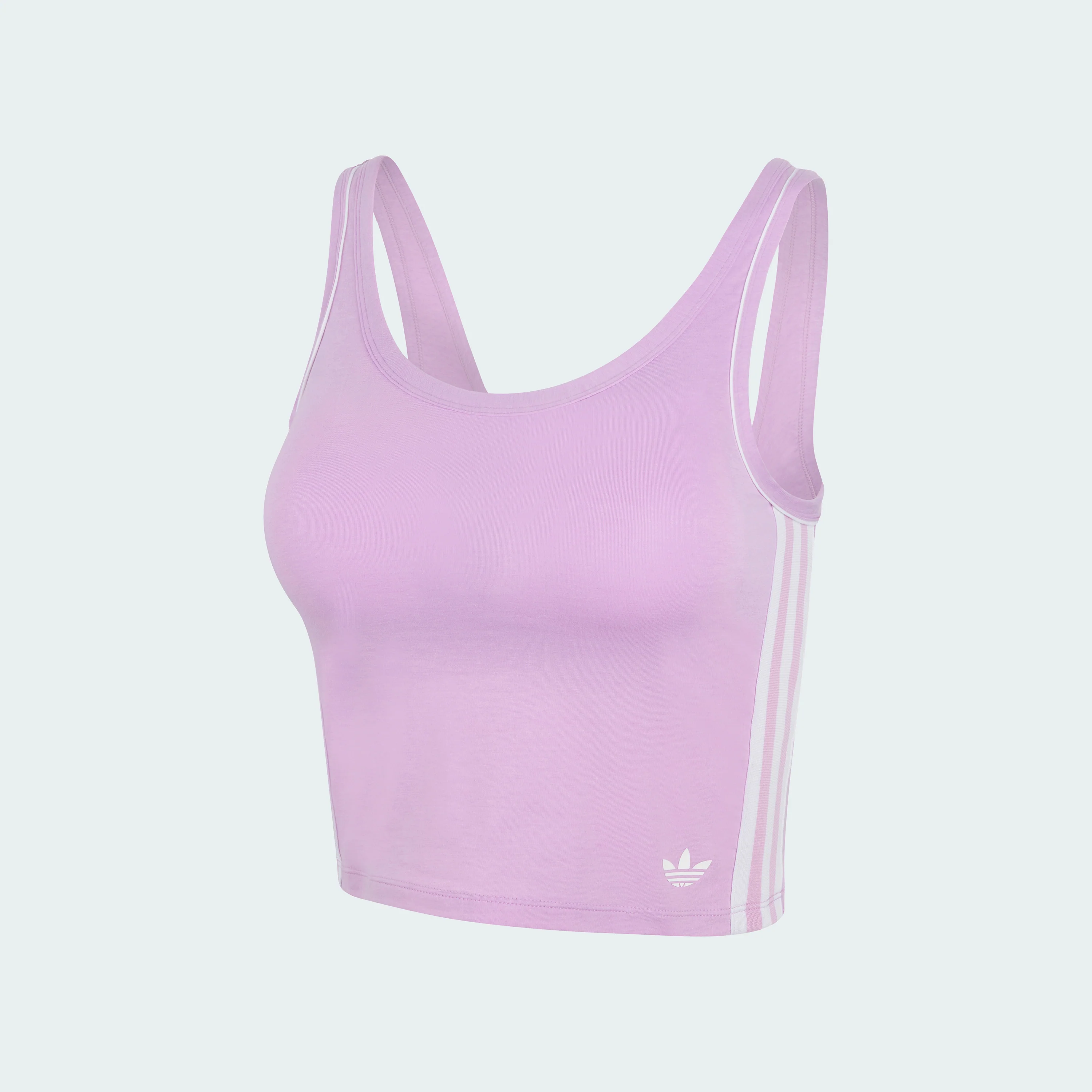 ADICOLOR COMFORT FLEX COTTON PADDED CROP TOP - Image 17