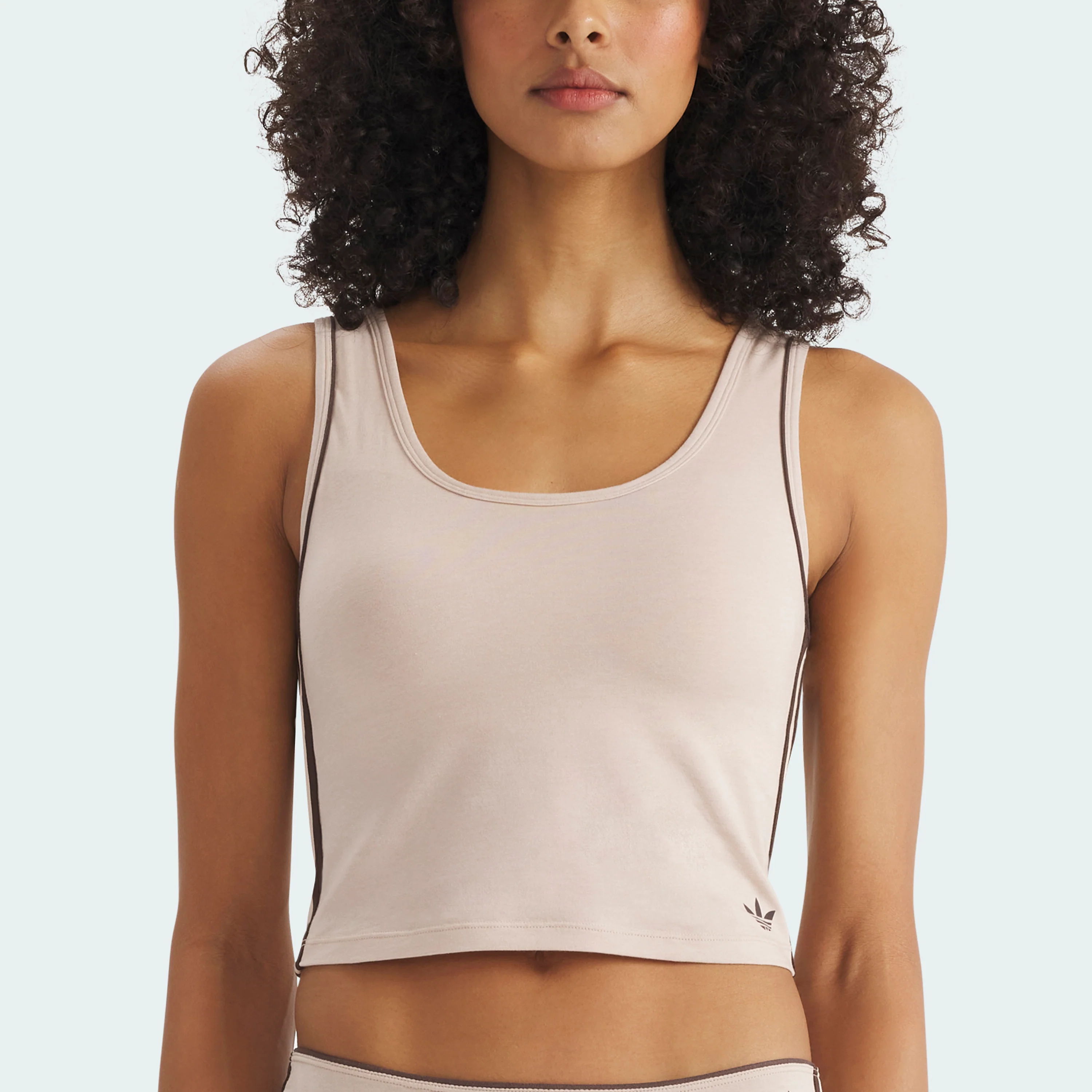ADICOLOR COMFORT FLEX COTTON PADDED CROP TOP - Image 31