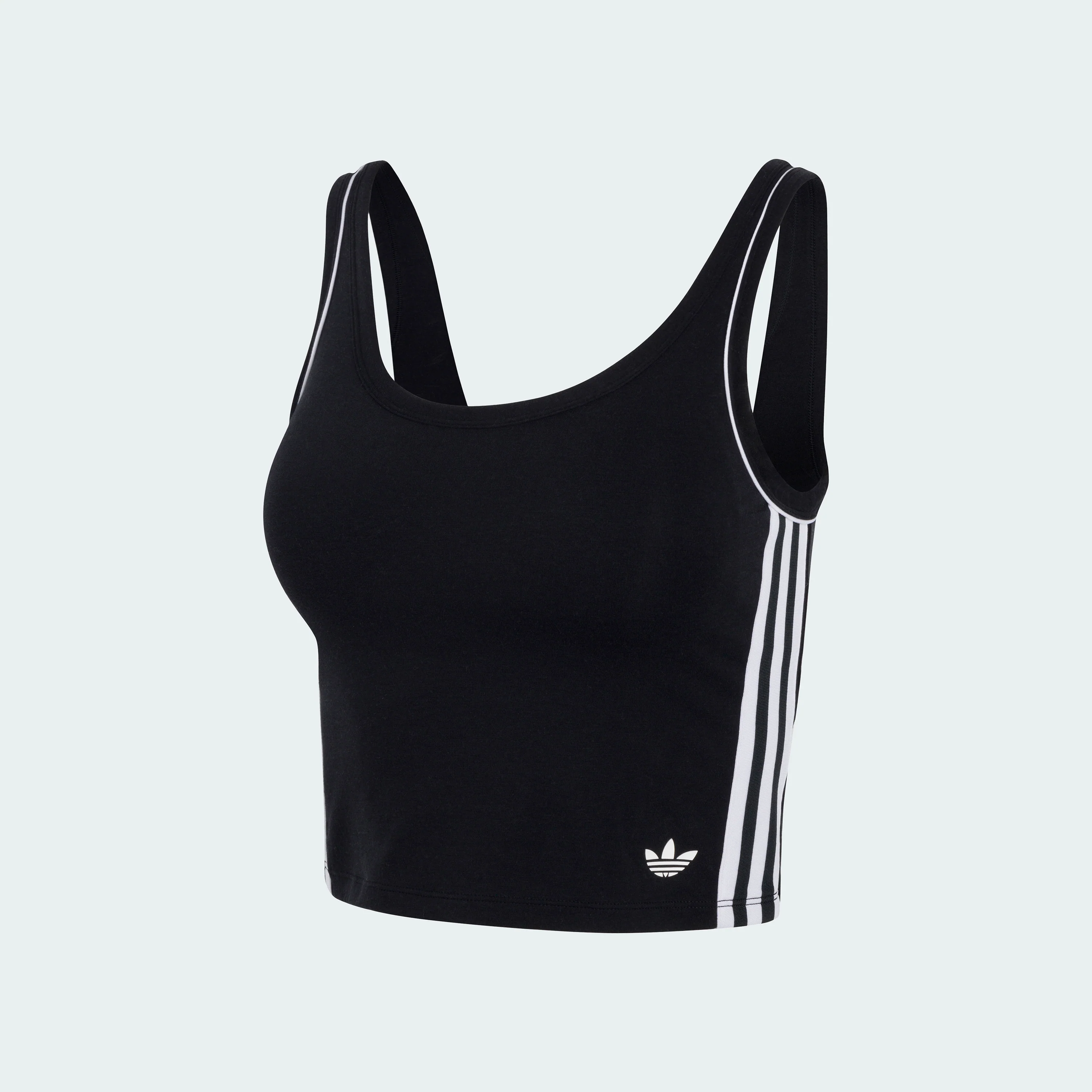 ADICOLOR COMFORT FLEX COTTON PADDED CROP TOP - Image 5