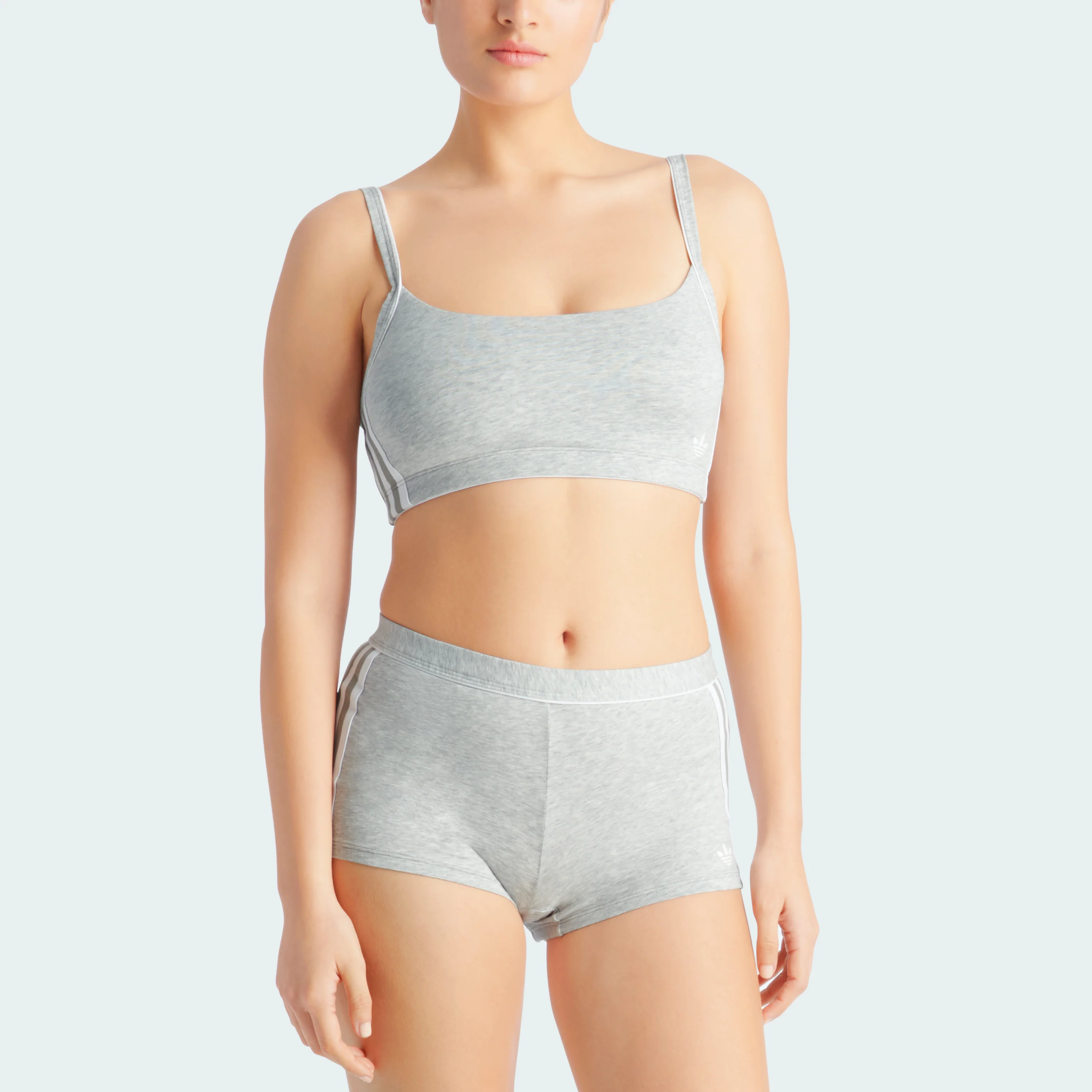ADICOLOR COMFORT FLEX COTTON SCOOP BRALETTE - Image 12