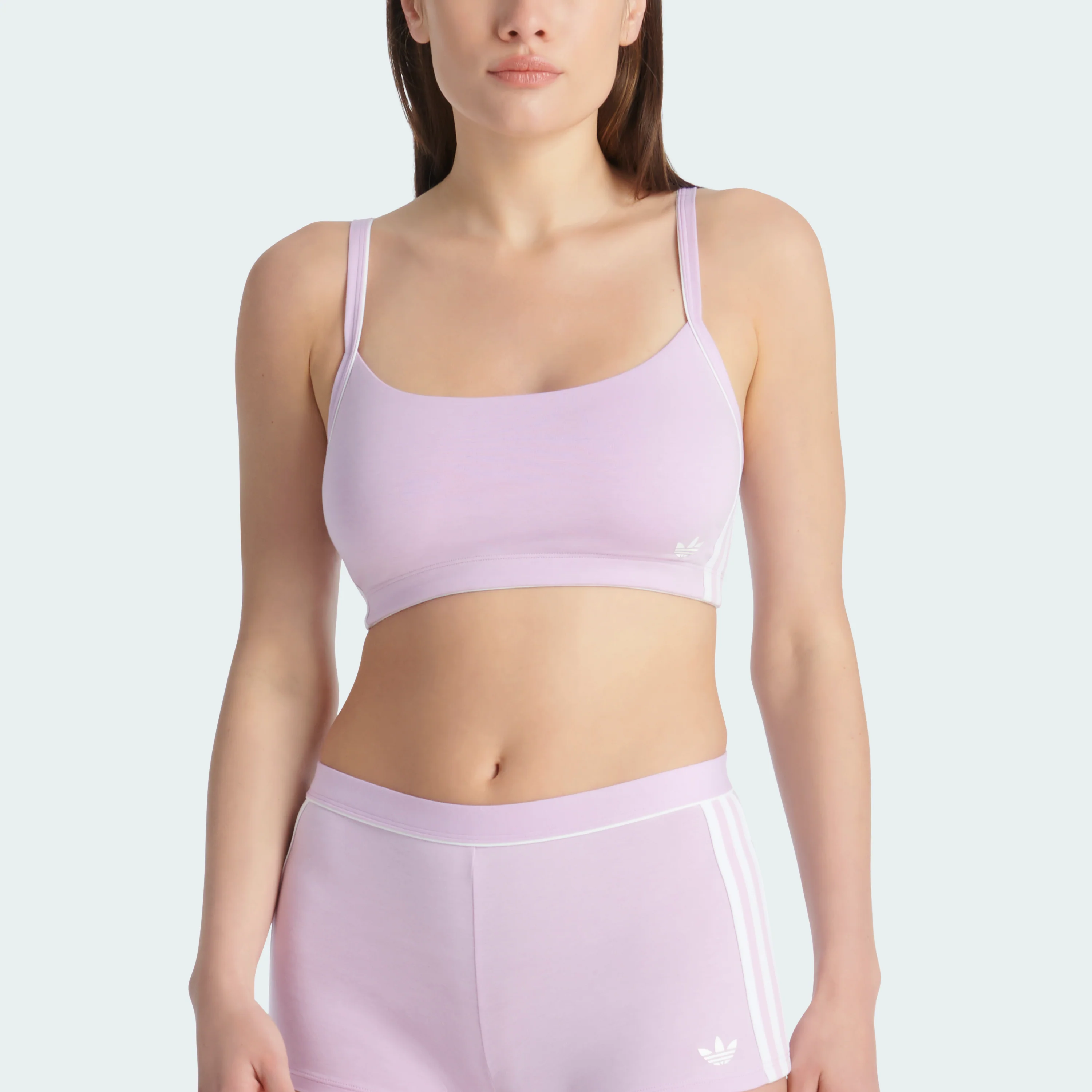 ADICOLOR COMFORT FLEX COTTON SCOOP BRALETTE - Image 13