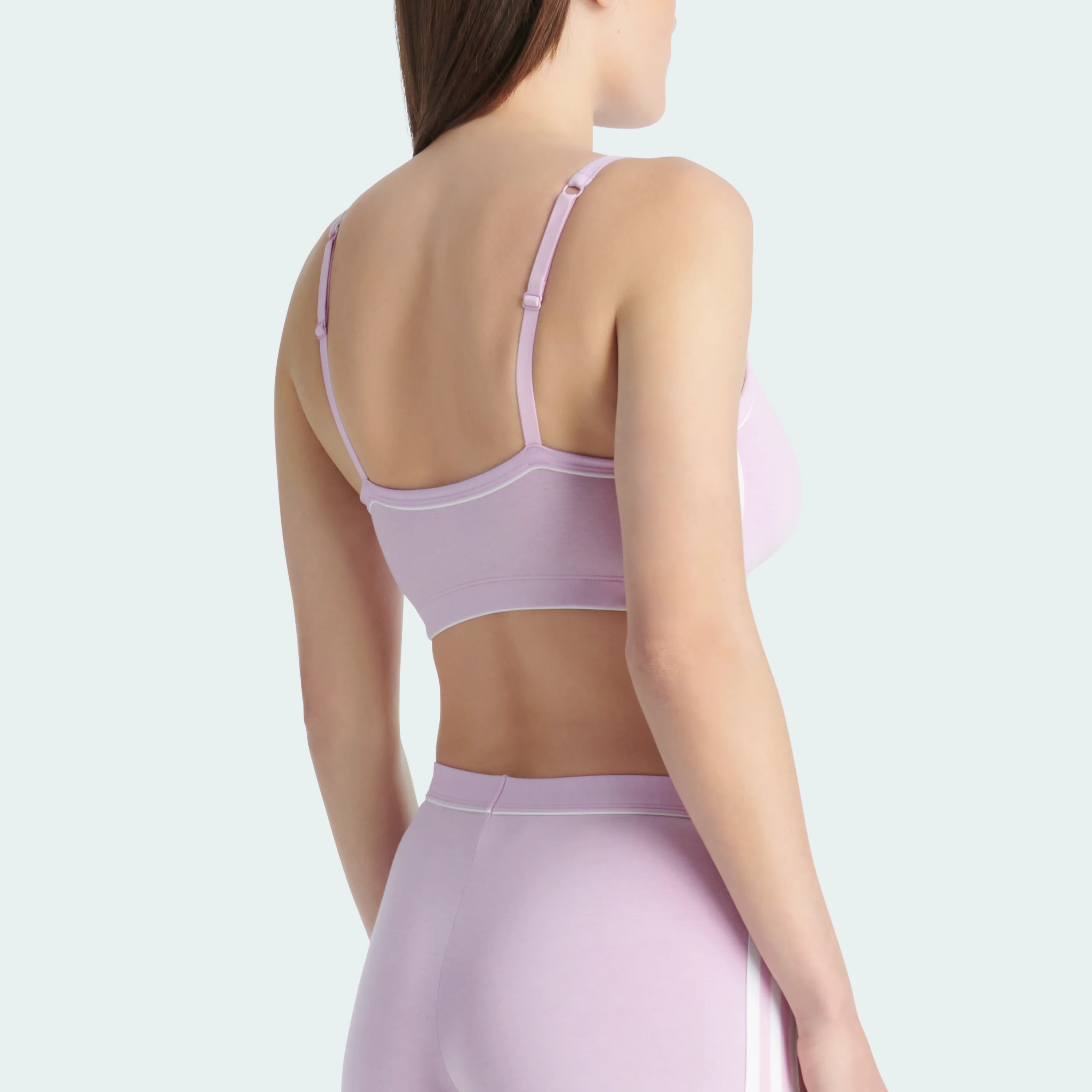 ADICOLOR COMFORT FLEX COTTON SCOOP BRALETTE - Image 15