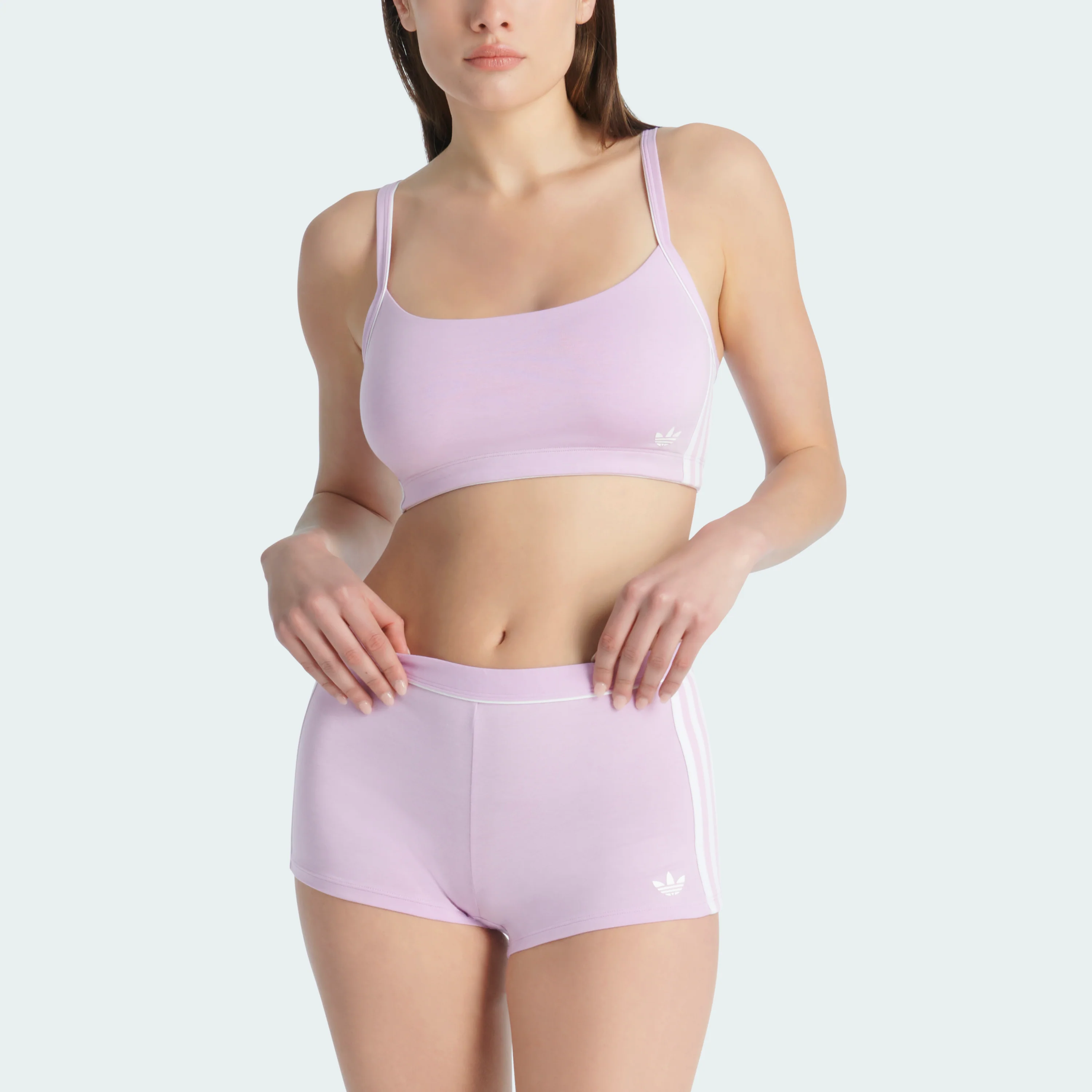 ADICOLOR COMFORT FLEX COTTON SCOOP BRALETTE - Image 18
