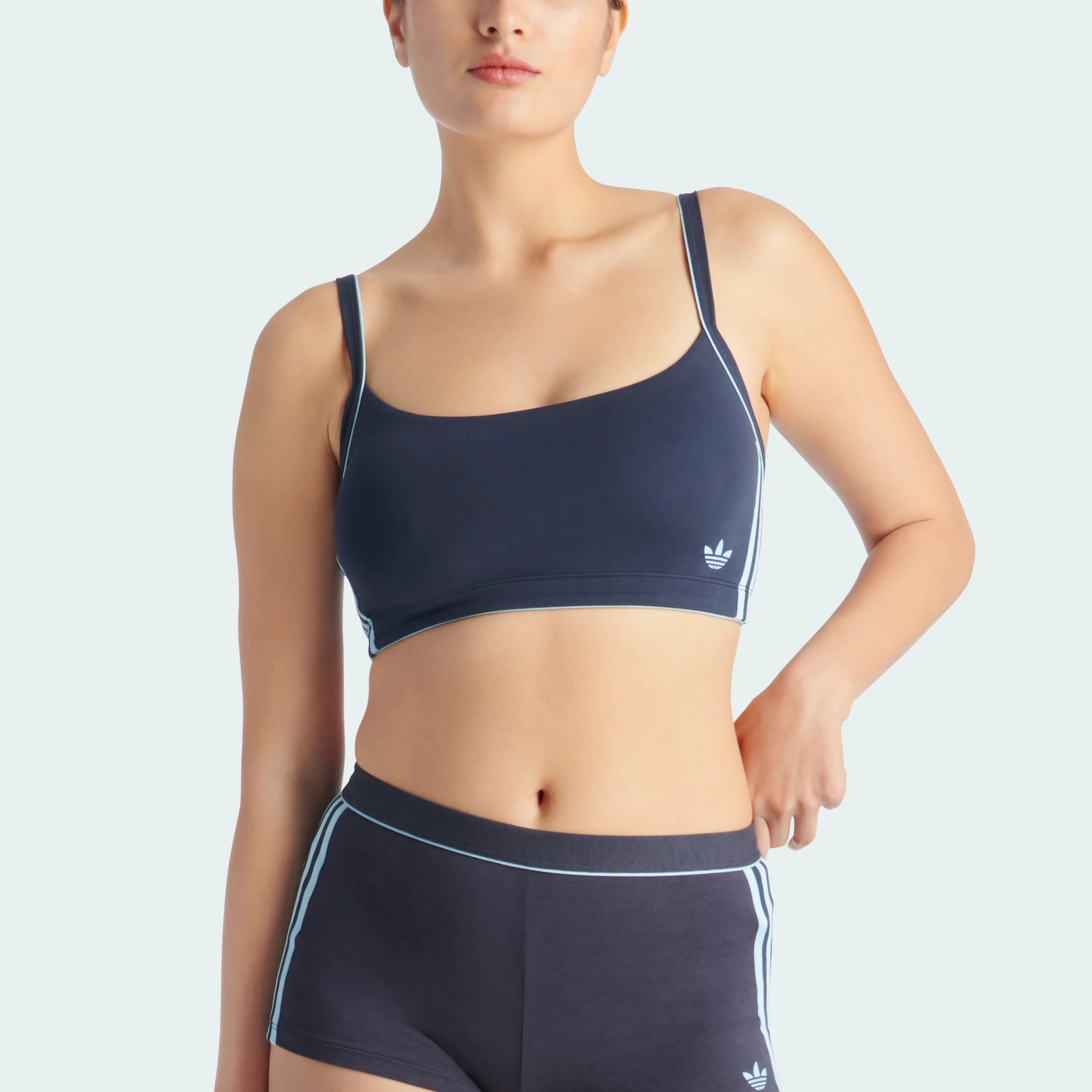 ADICOLOR COMFORT FLEX COTTON SCOOP BRALETTE - Image 19