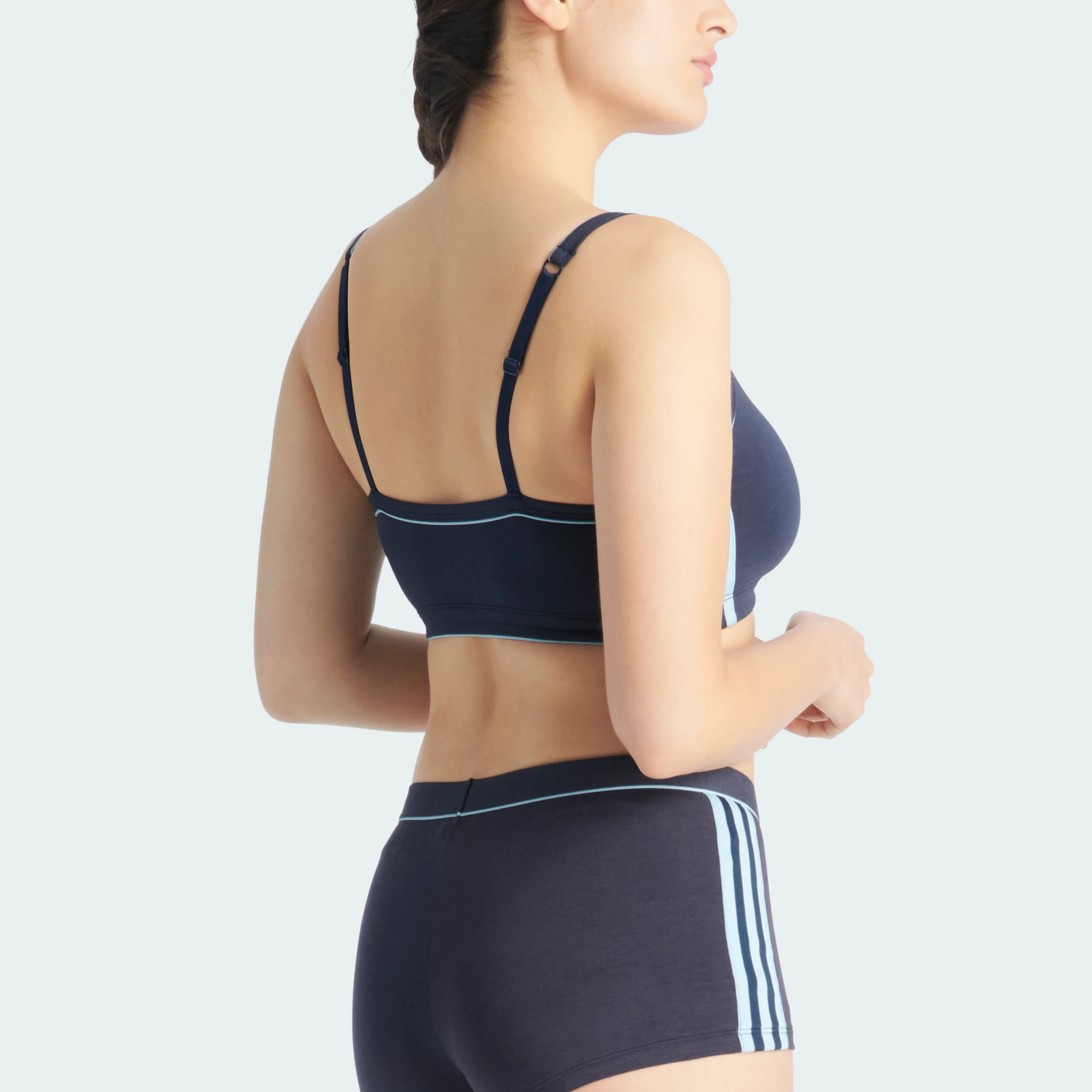 ADICOLOR COMFORT FLEX COTTON SCOOP BRALETTE - Image 21