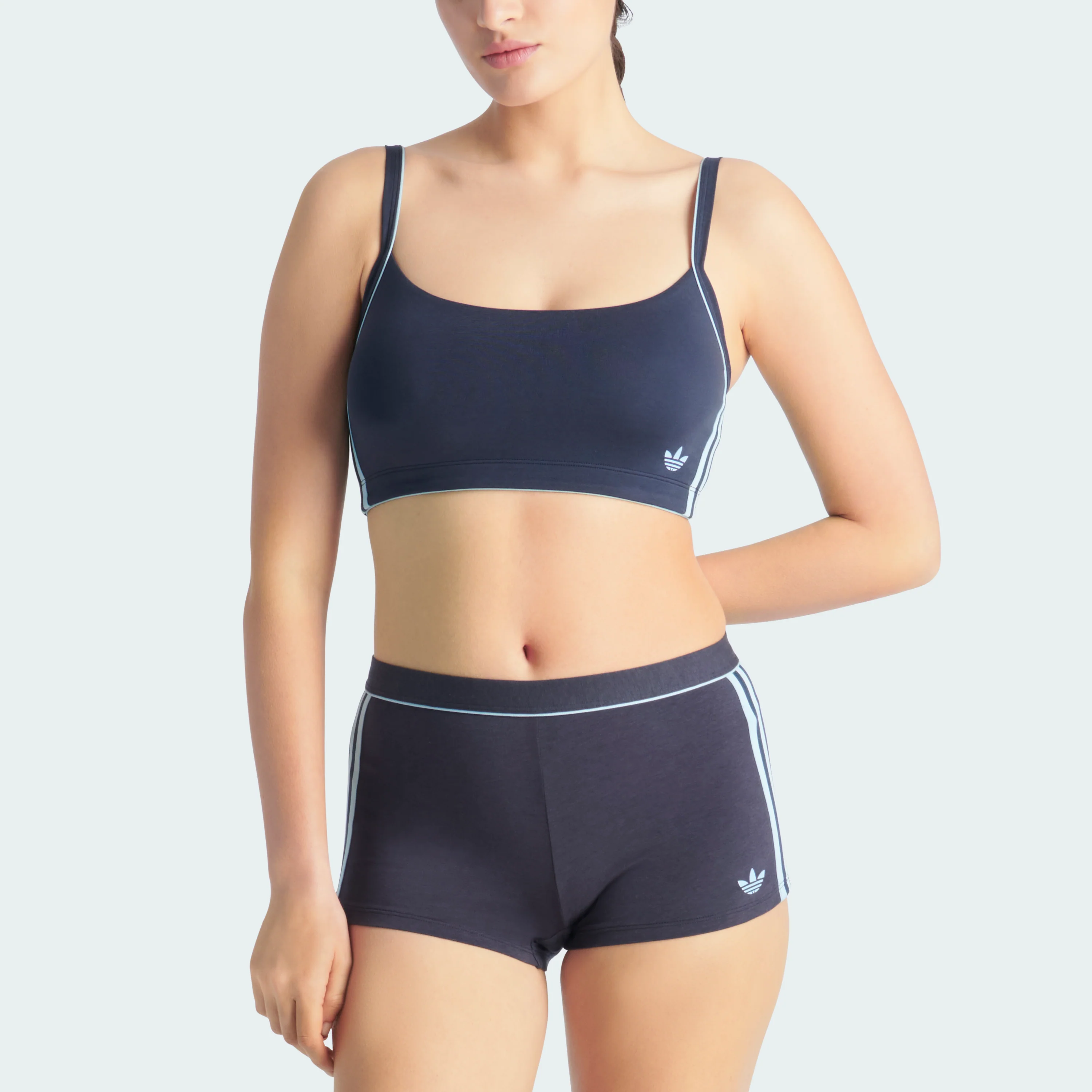 ADICOLOR COMFORT FLEX COTTON SCOOP BRALETTE - Image 24