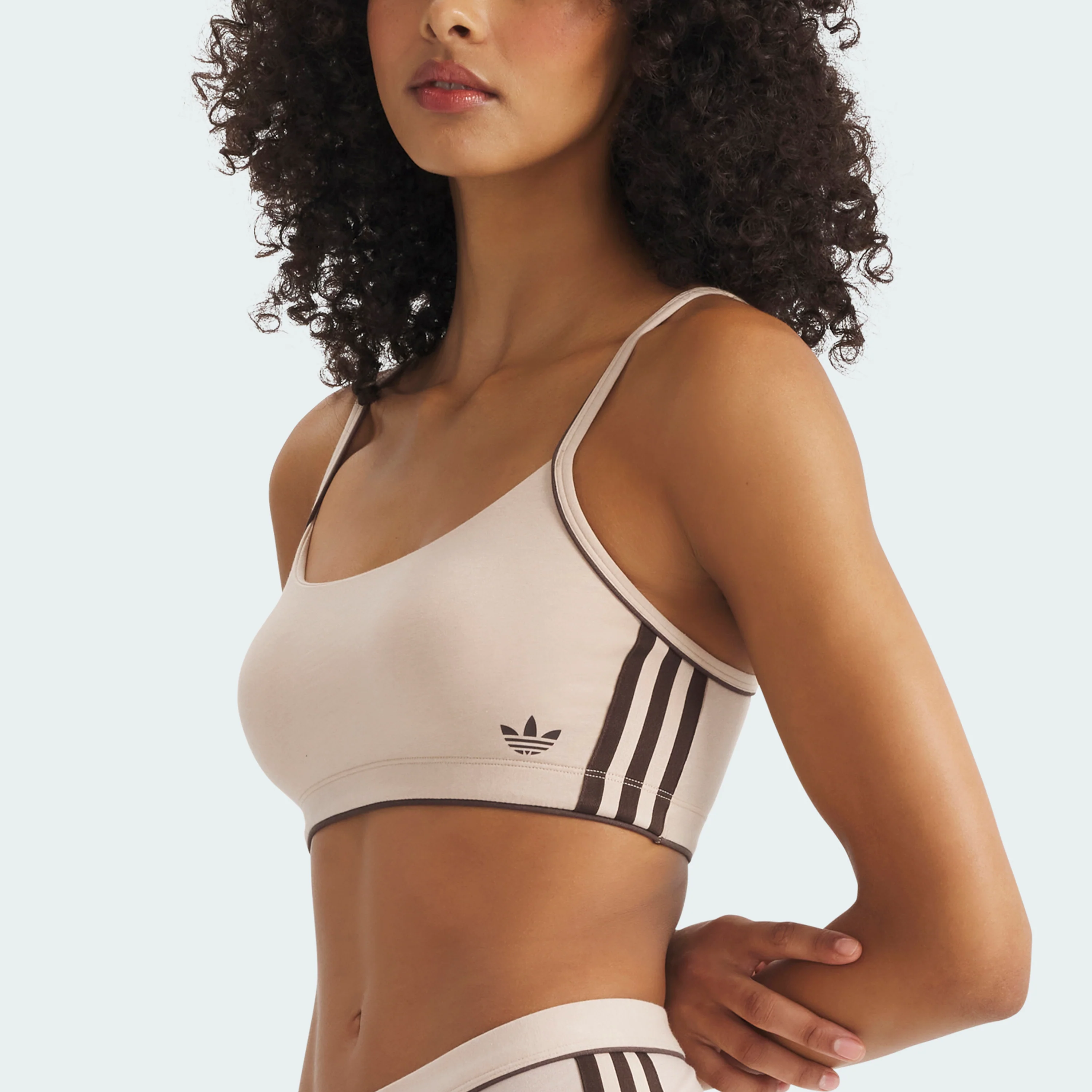 ADICOLOR COMFORT FLEX COTTON SCOOP BRALETTE - Image 33