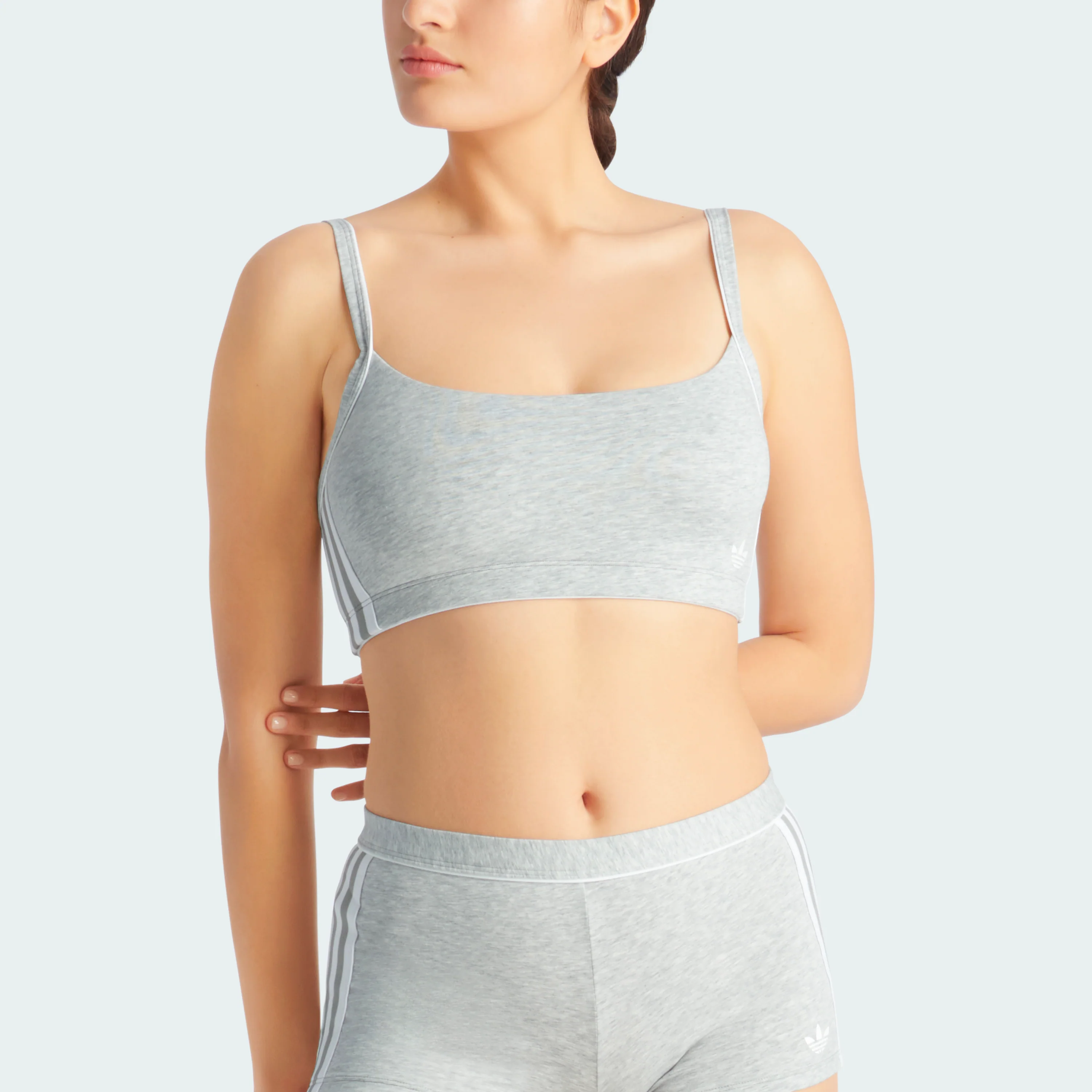 ADICOLOR COMFORT FLEX COTTON SCOOP BRALETTE - Image 7