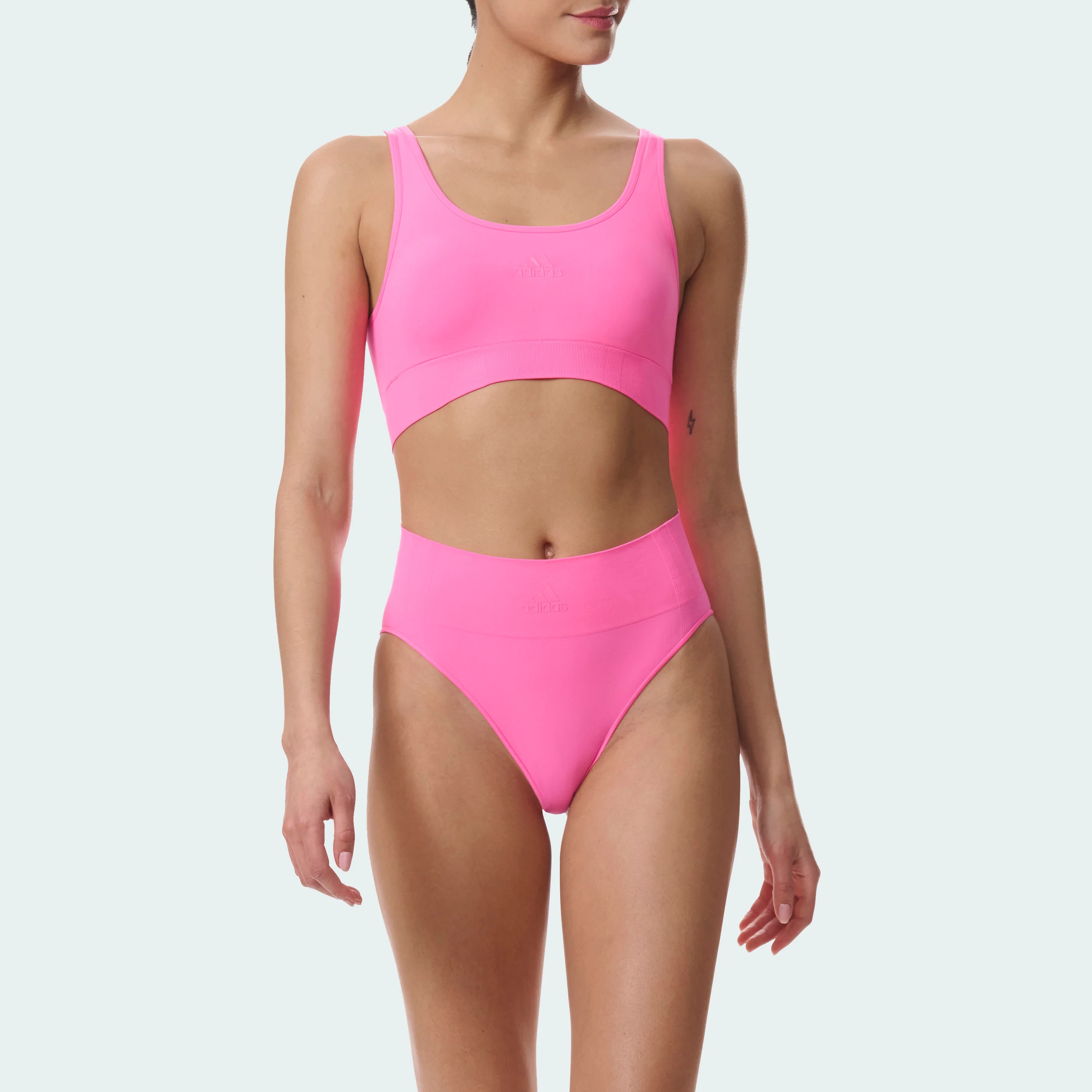 ACTIVE SEAMLESS MICRO STRETCH HIGH LEG BRIEF - Image 36