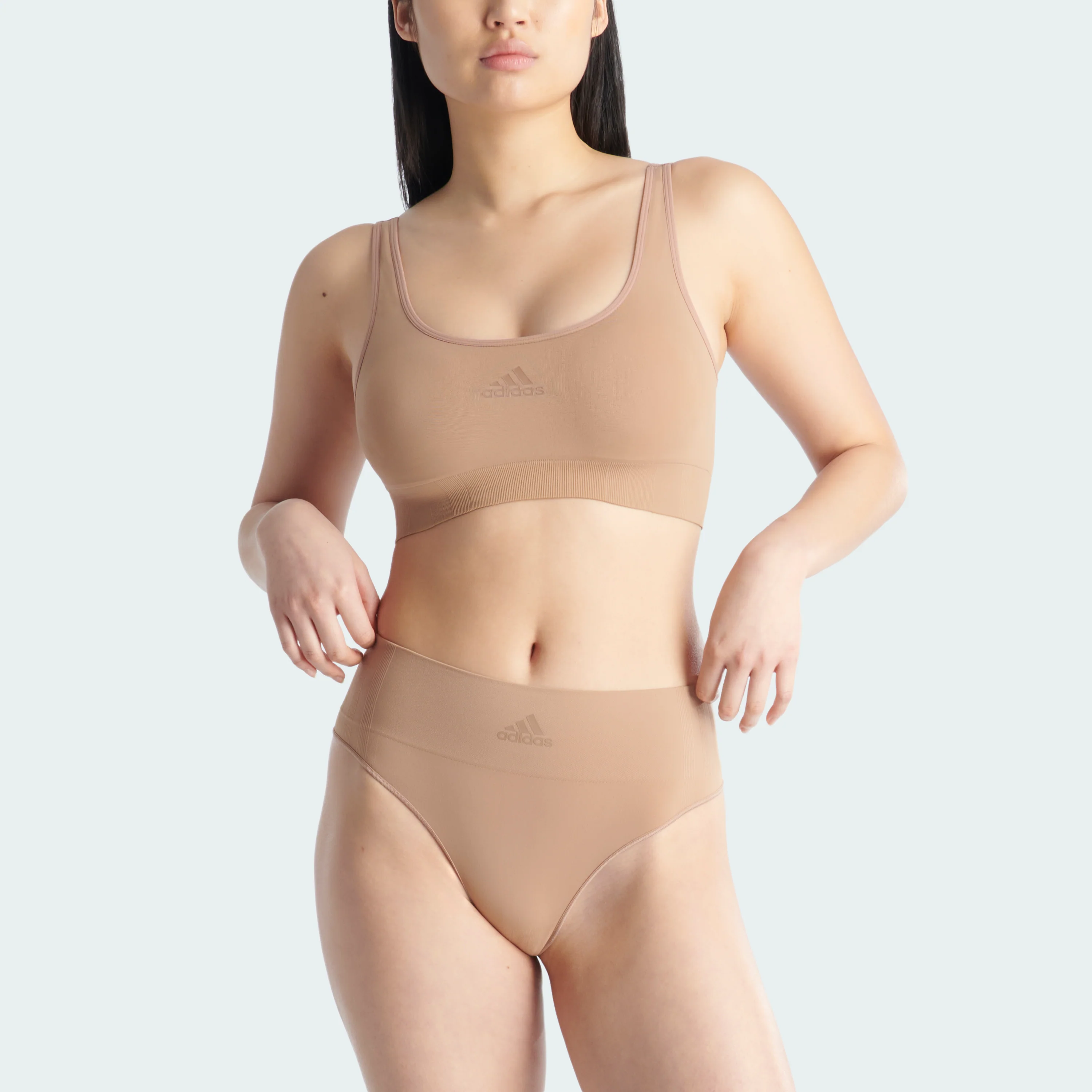 ACTIVE SEAMLESS MICRO STRETCH HIGH WAIST THONG - Image 12