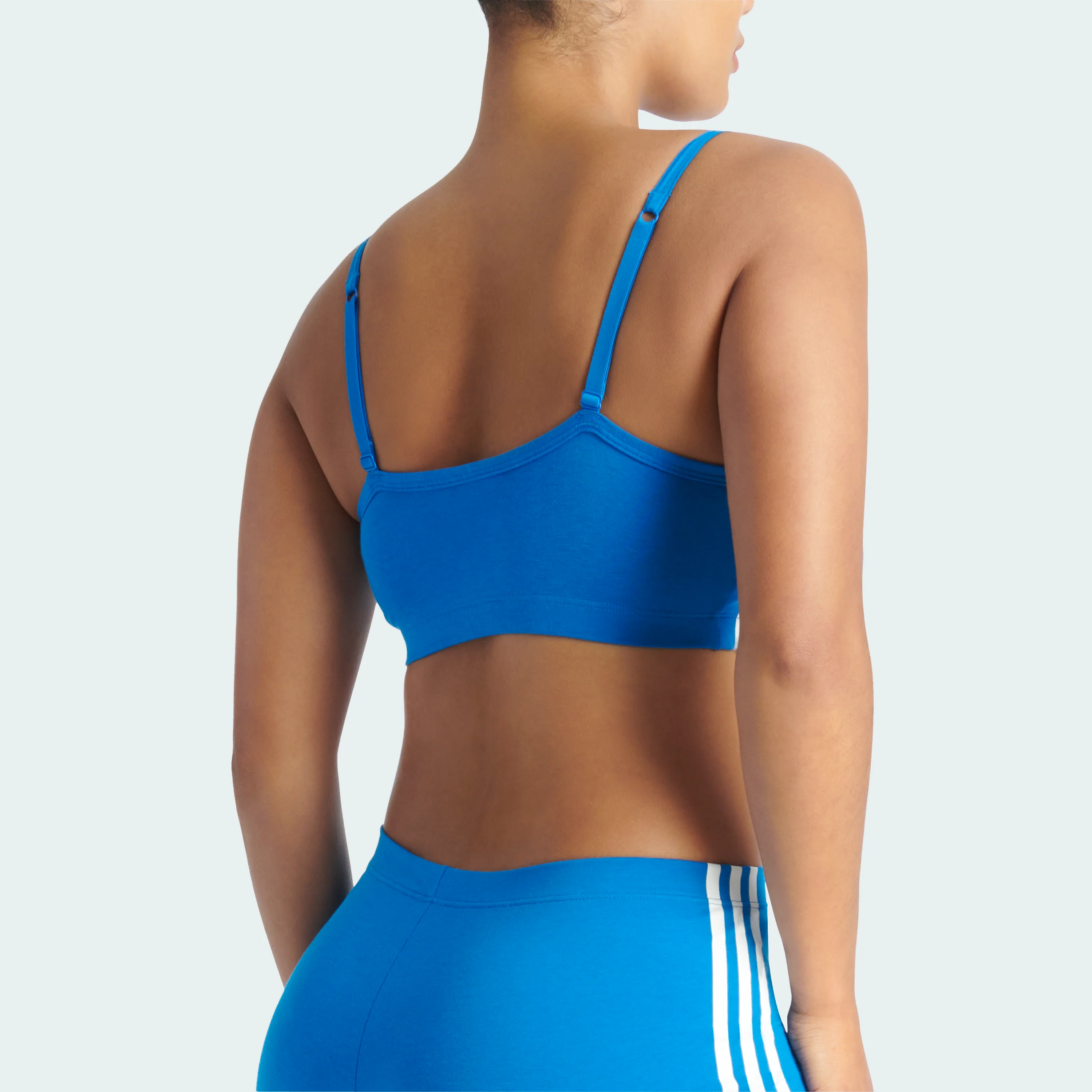 ADICOLOR COMFORT FLEX COTTON SCOOP BRALETTE - Image 15