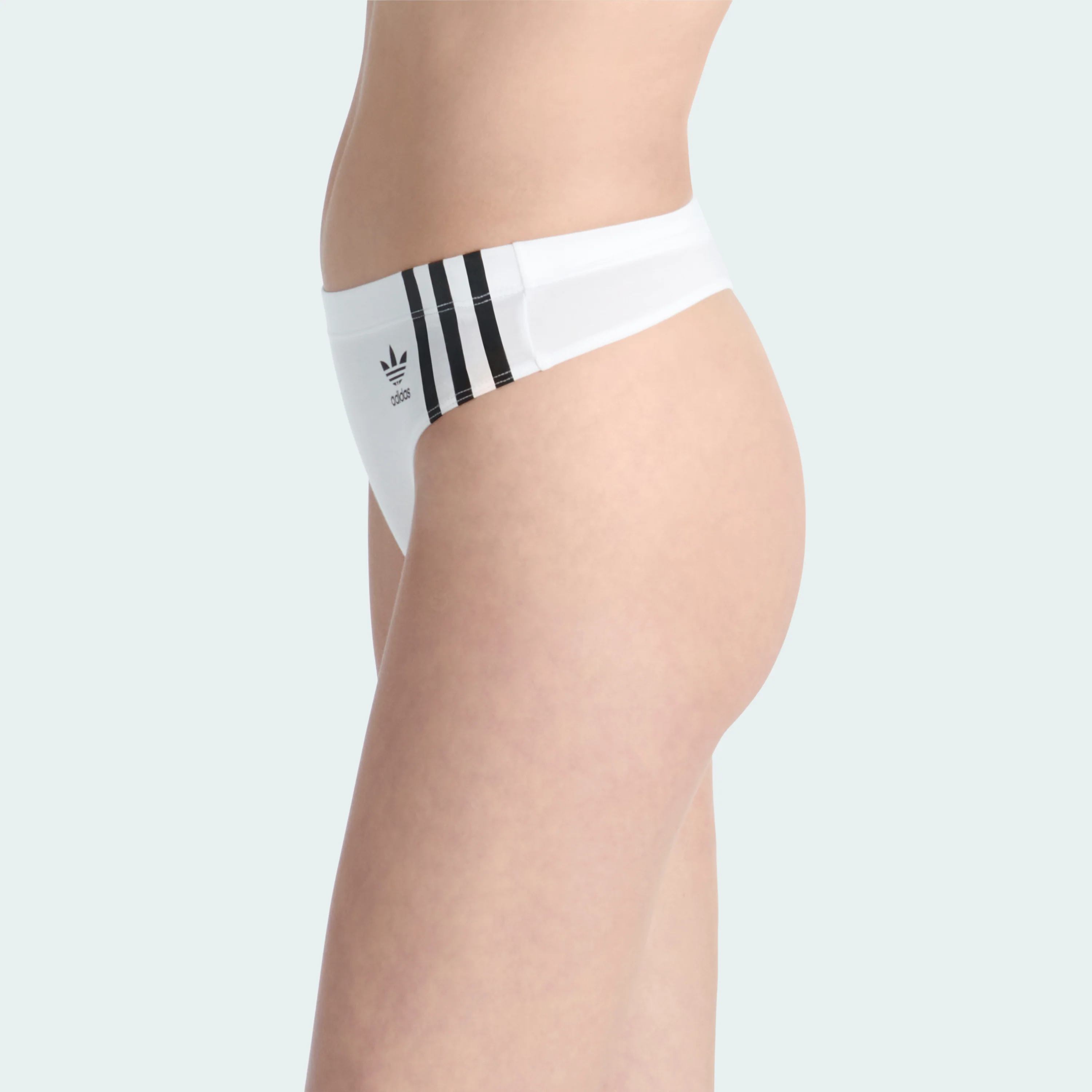 ADICOLOR COMFORT FLEX COTTON WIDE SIDE THONG - Image 8