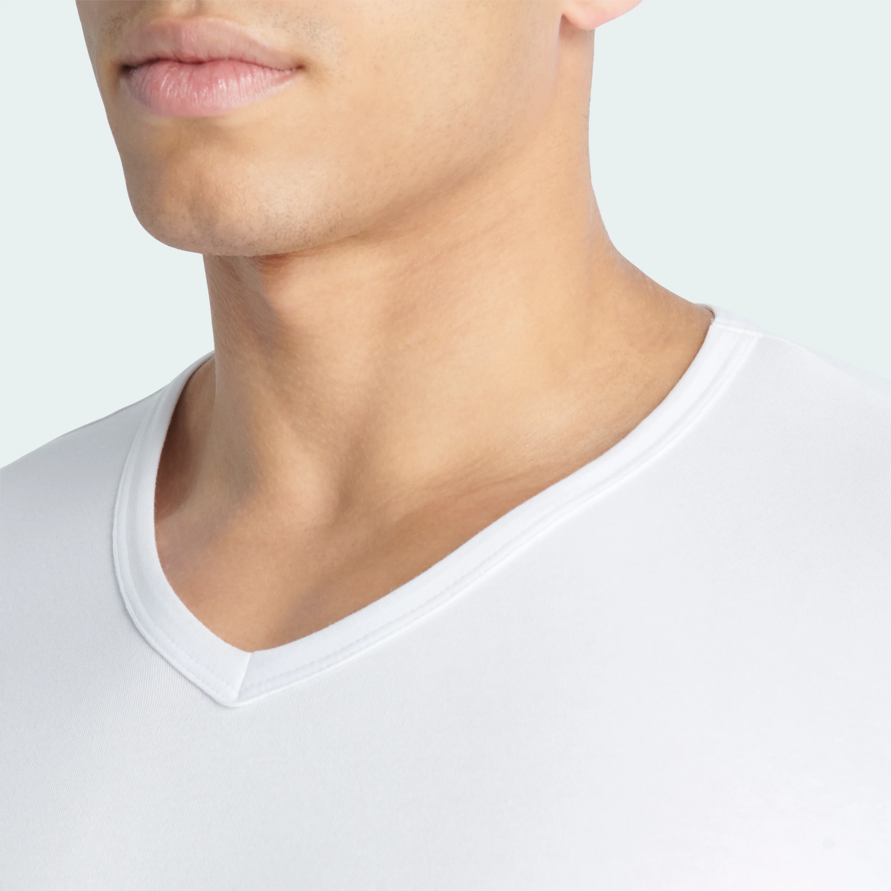 FLEX COTTON V-NECK T-SHIRT 2-PAIRS - Image 12