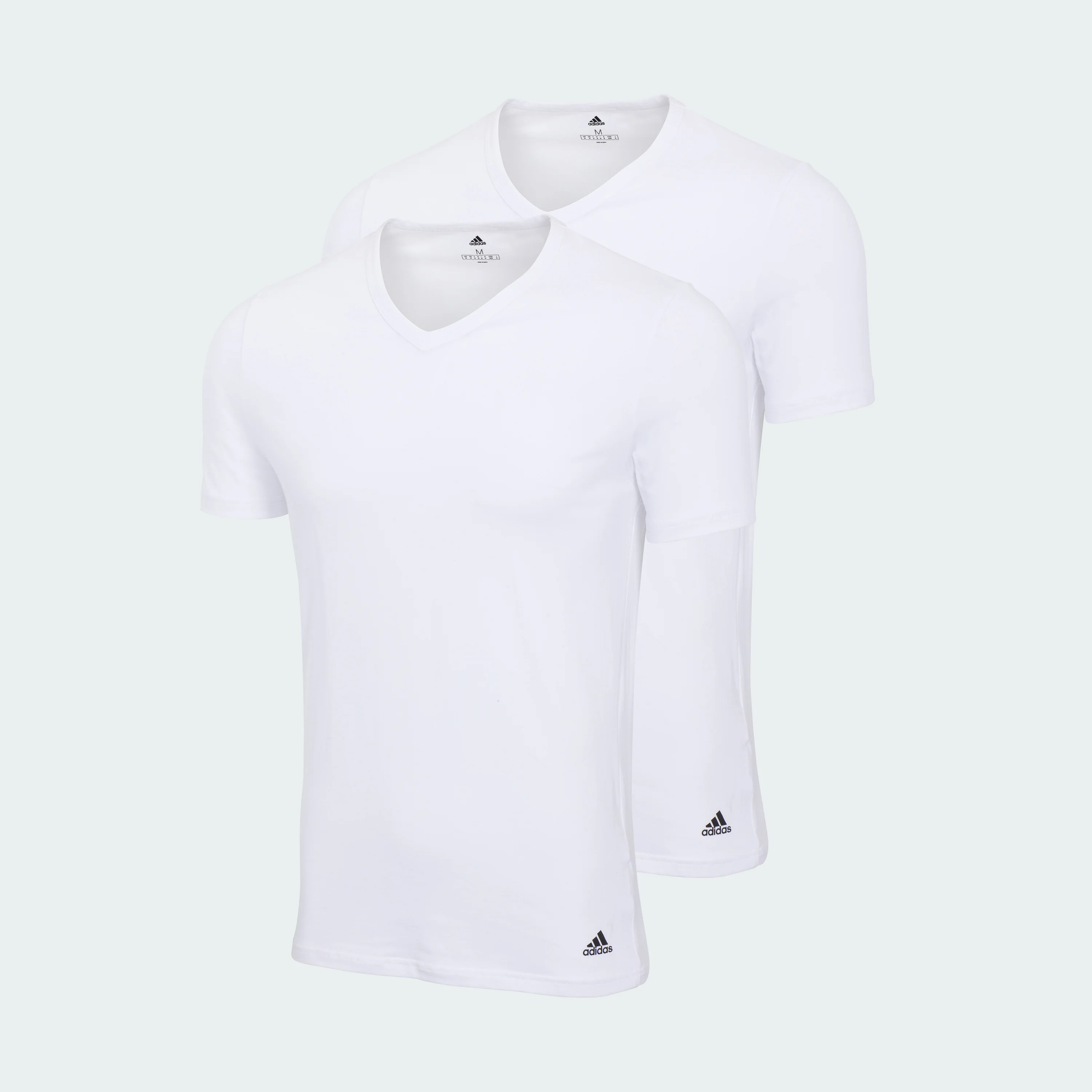 FLEX COTTON V-NECK T-SHIRT 2-PAIRS - Image 7
