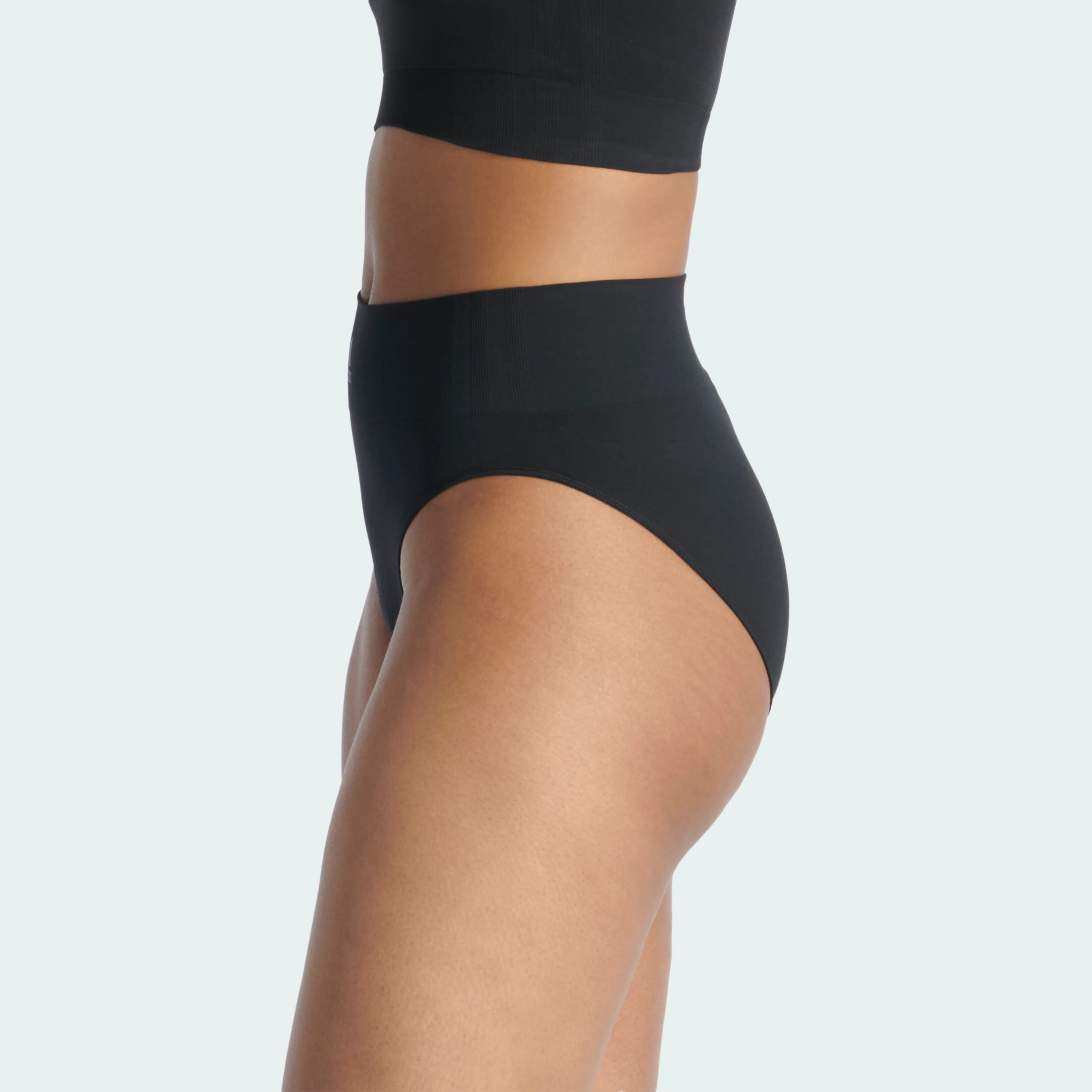 SEAMLESS MICRO STRETCH HI LEG BRIEF 2 PAIRS - Image 3