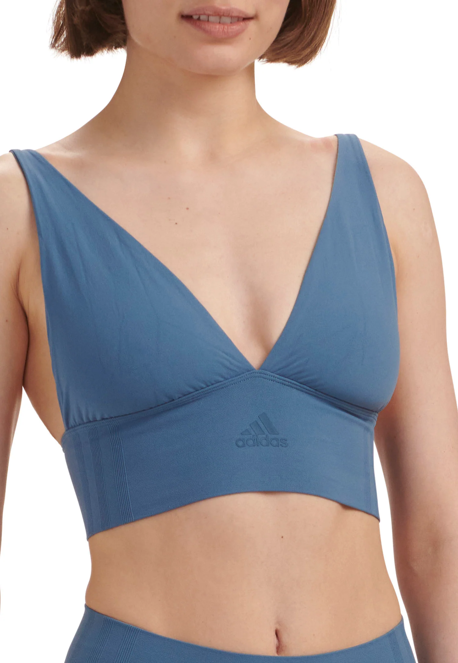 SEAMLESS MICRO STRETCH LONGLINE PLUNGE LOUNGE BRA - Image 19