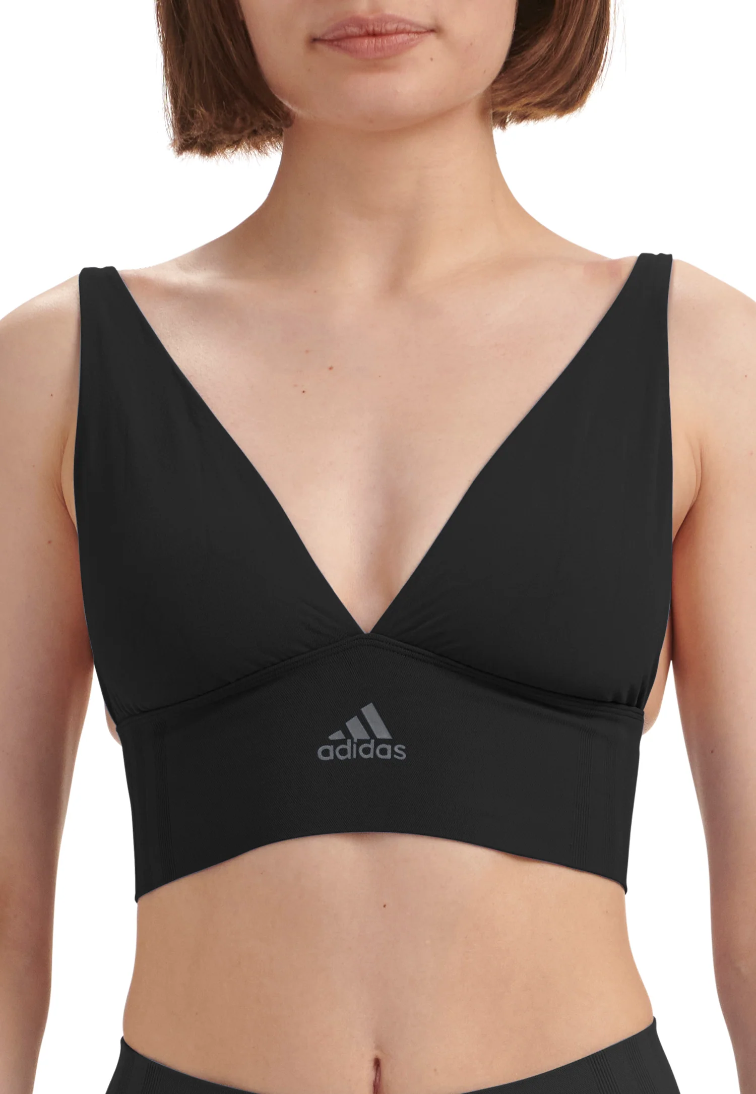 SEAMLESS MICRO STRETCH LONGLINE PLUNGE LOUNGE BRA - Image 27
