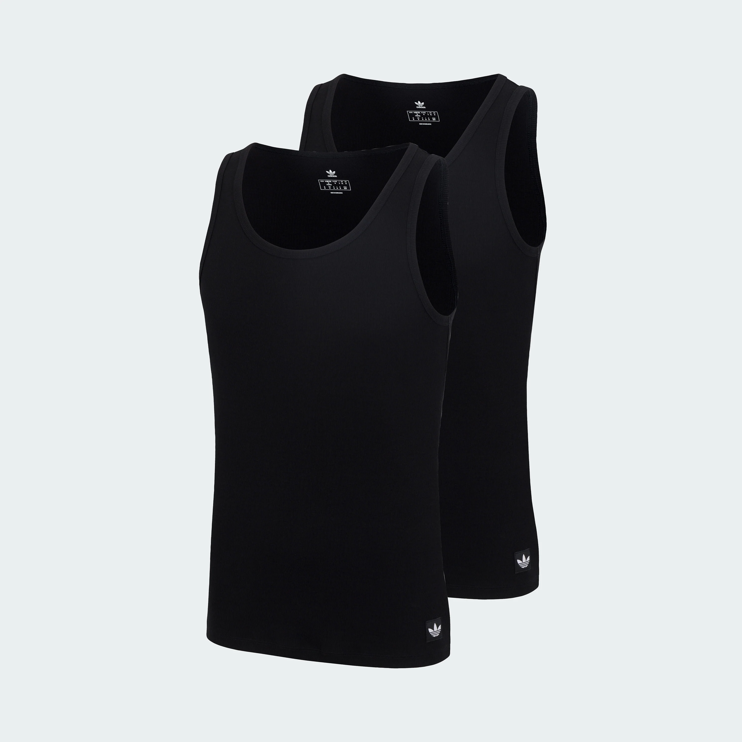 COMFORT COTTON RIB TANK TOP 2 PAIRS