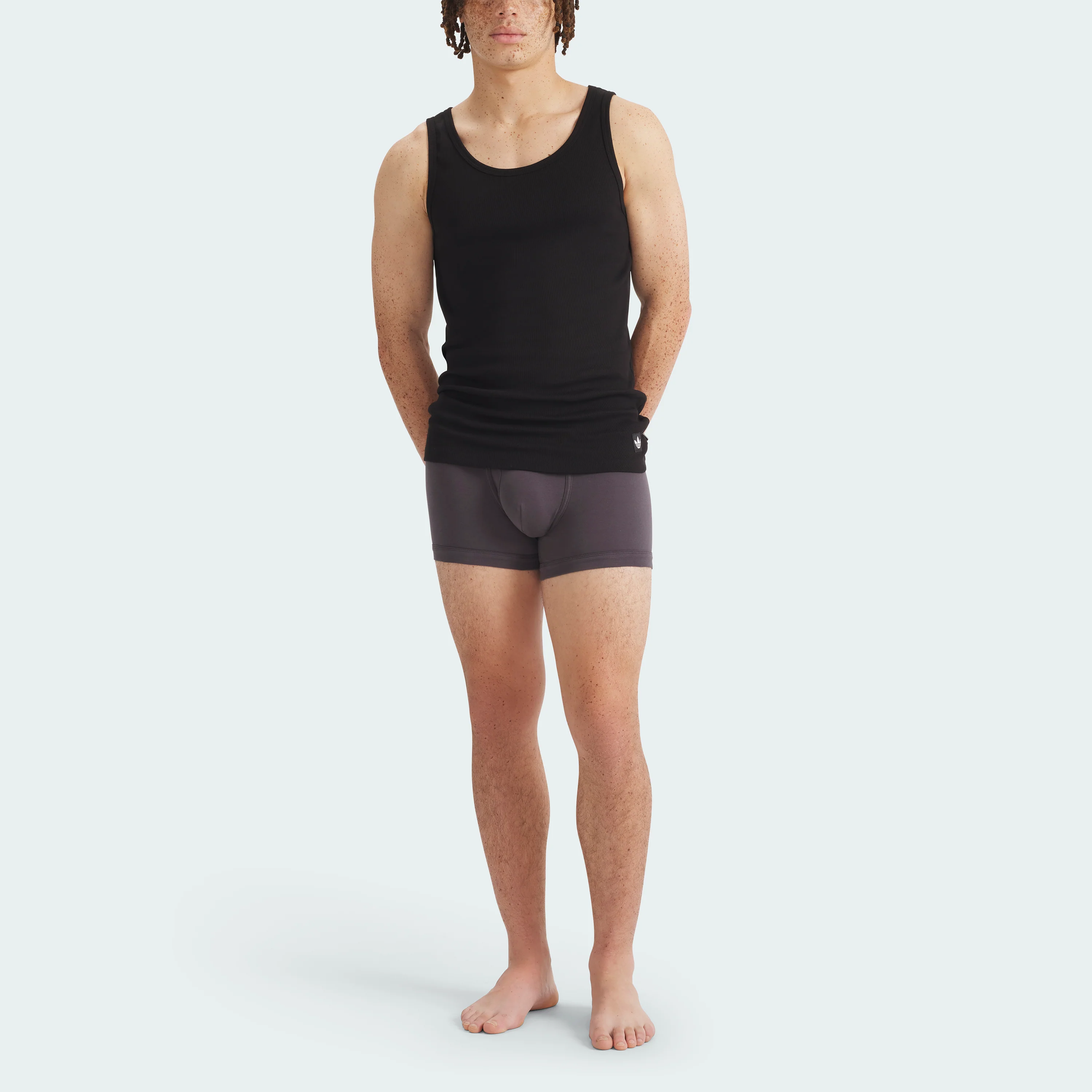 COMFORT COTTON RIB TANK TOP 2 PAIRS - Image 7