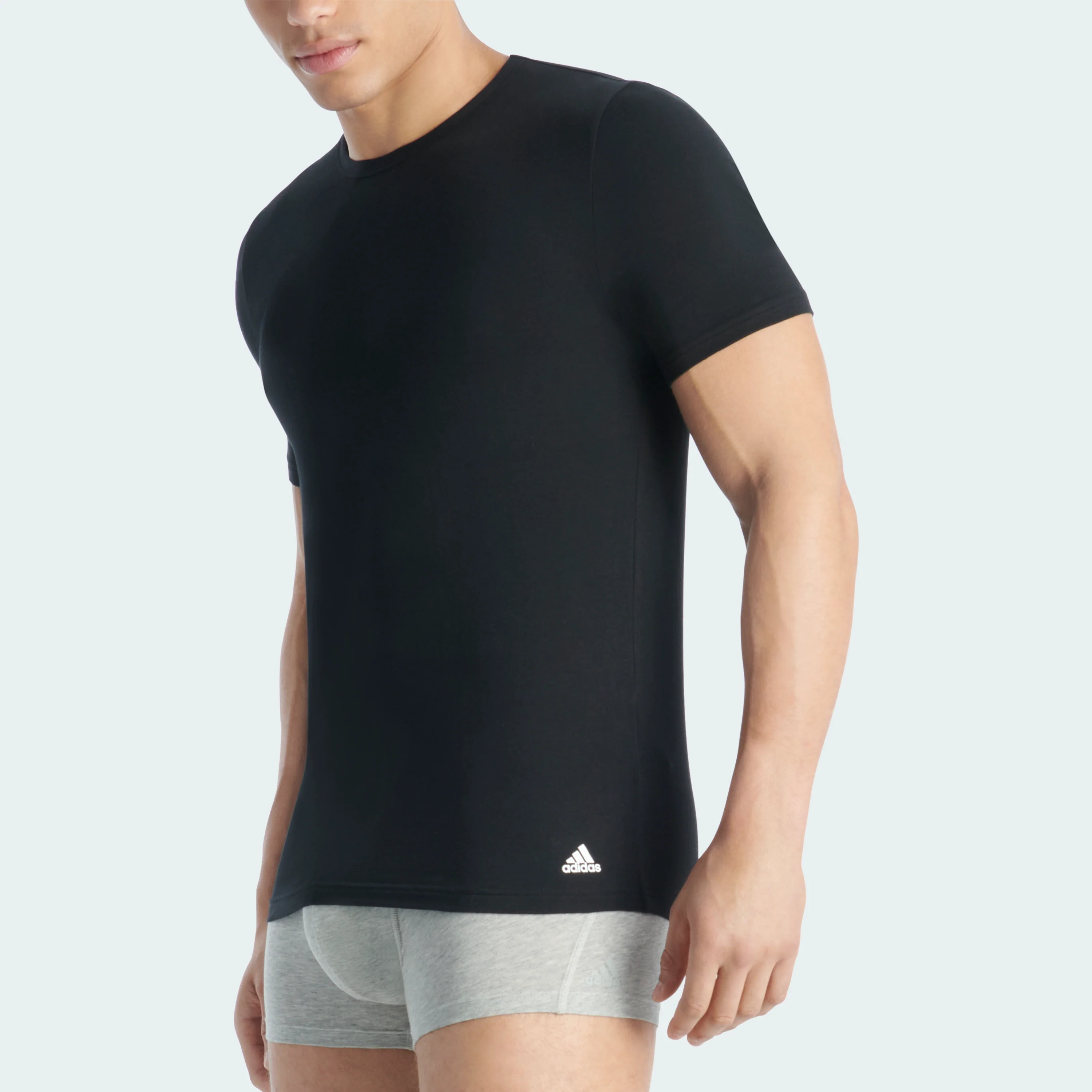 CORE COTTON CREW NECK T-SHIRT 2 PAIRS - Image 3
