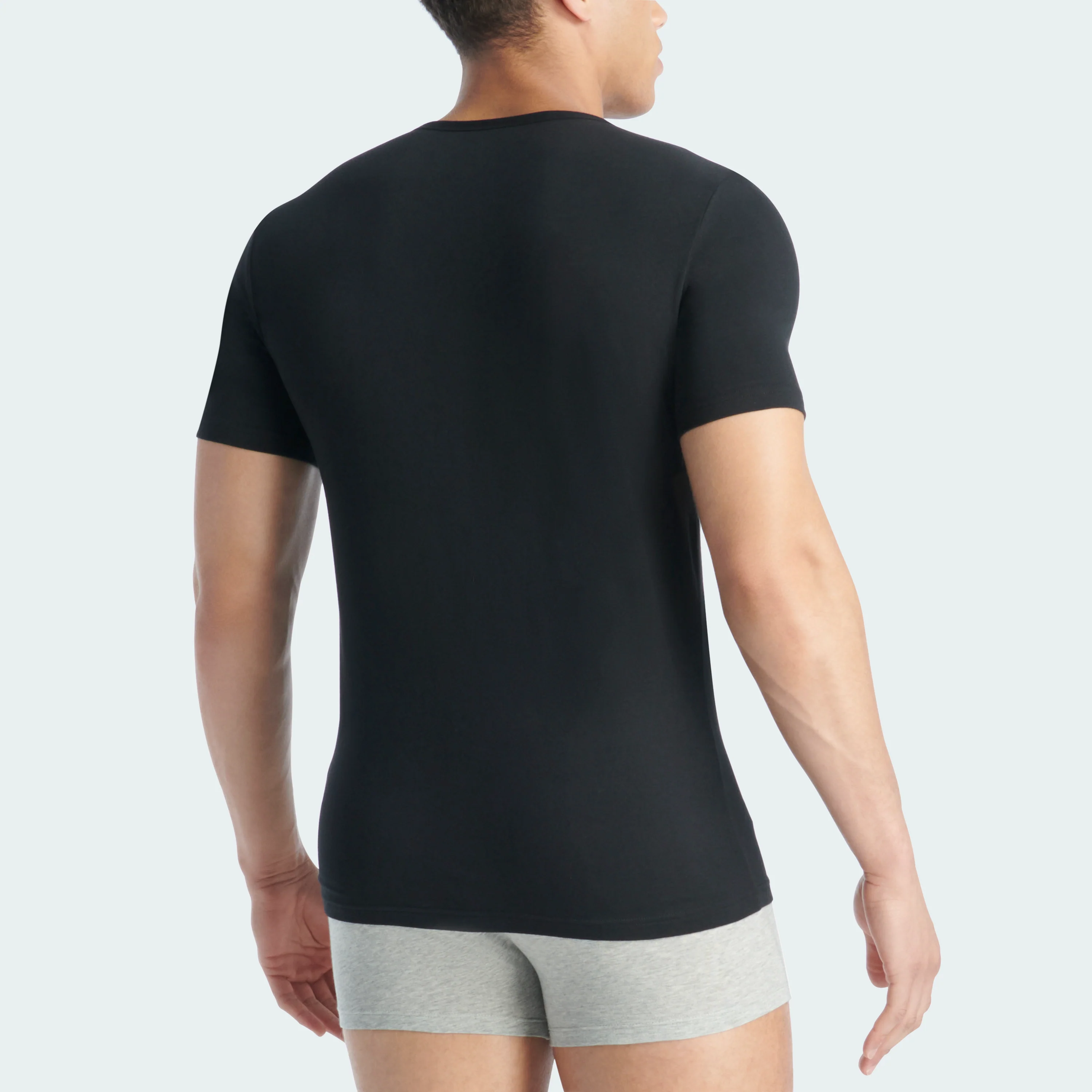 CORE COTTON CREW NECK T-SHIRT 2 PAIRS - Image 4